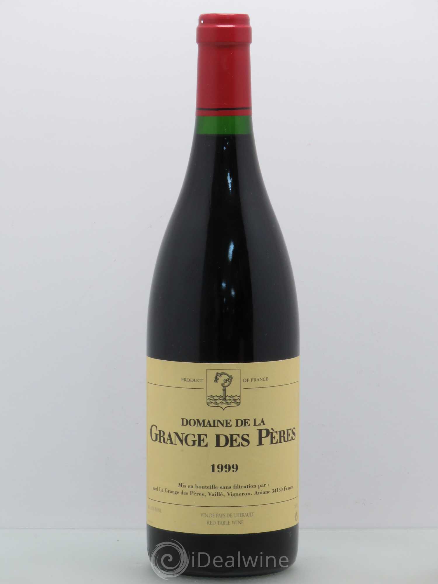 Pays d'Hérault Grange des Pères Laurent Vaillé 1999 - Lot de 1 bouteille - 0