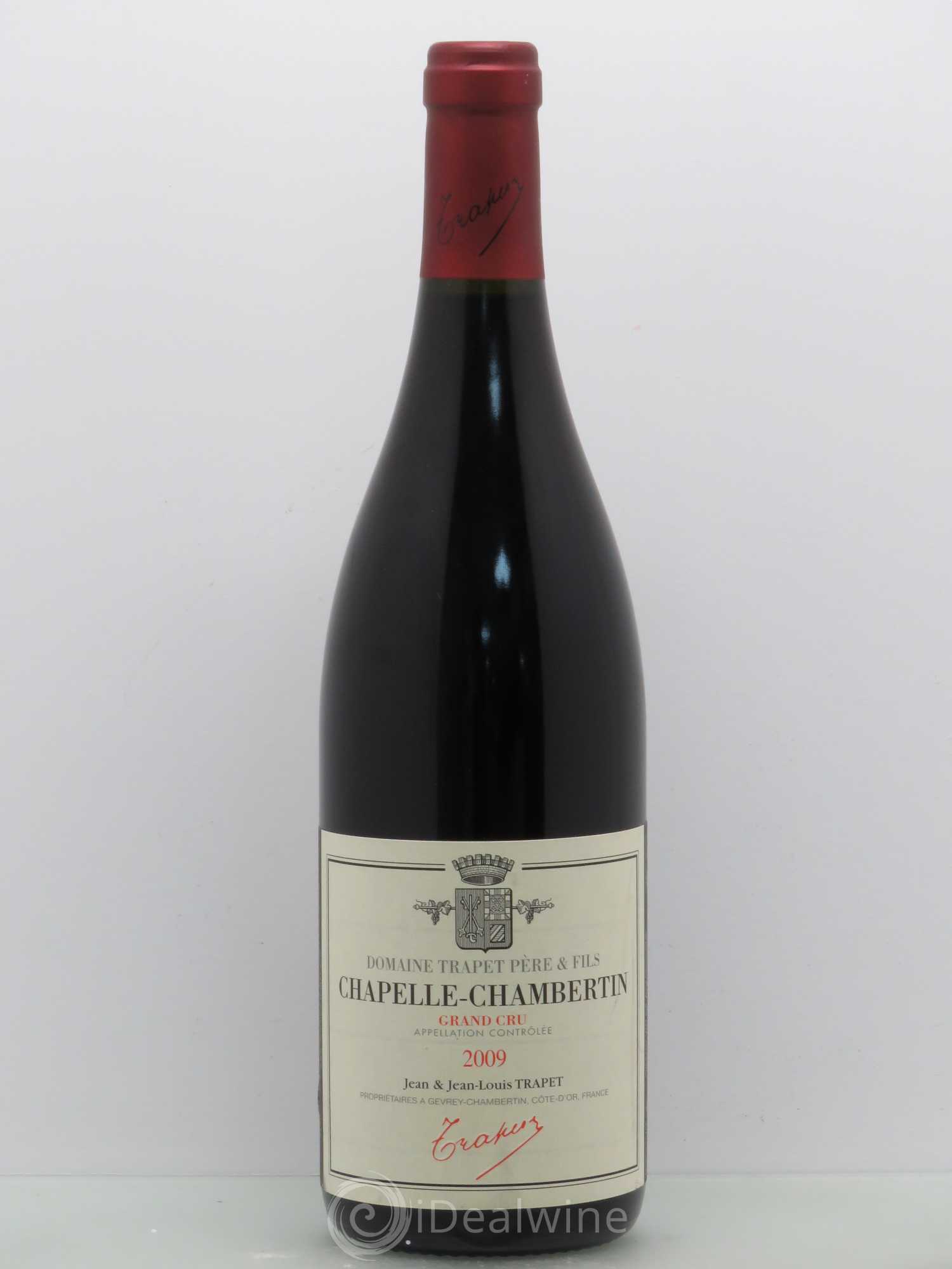 Chapelle-Chambertin Grand Cru Domaine Trapet 2009 - Lot de 1 bouteille - 0