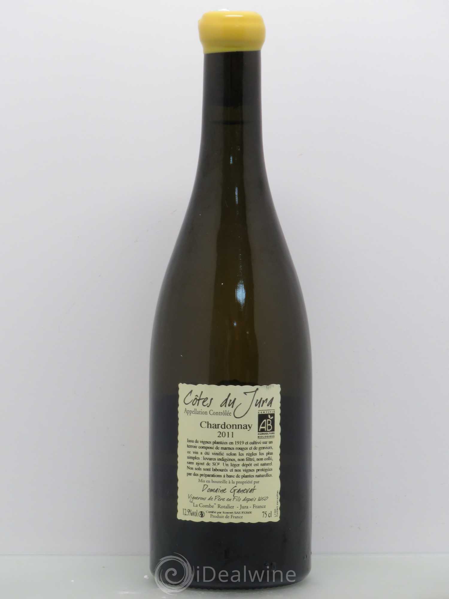Côtes du Jura Les Grands Teppes Vieilles Vignes Jean-François Ganevat (Domaine) Chardonnay<br> 2011 - Posten von 1 Flasche - 1