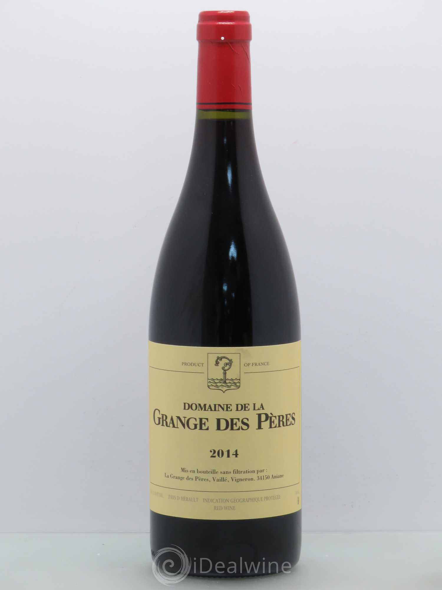 Pays d'Hérault Grange des Pères Laurent Vaillé 2014 - Lot de 1 bouteille - 0