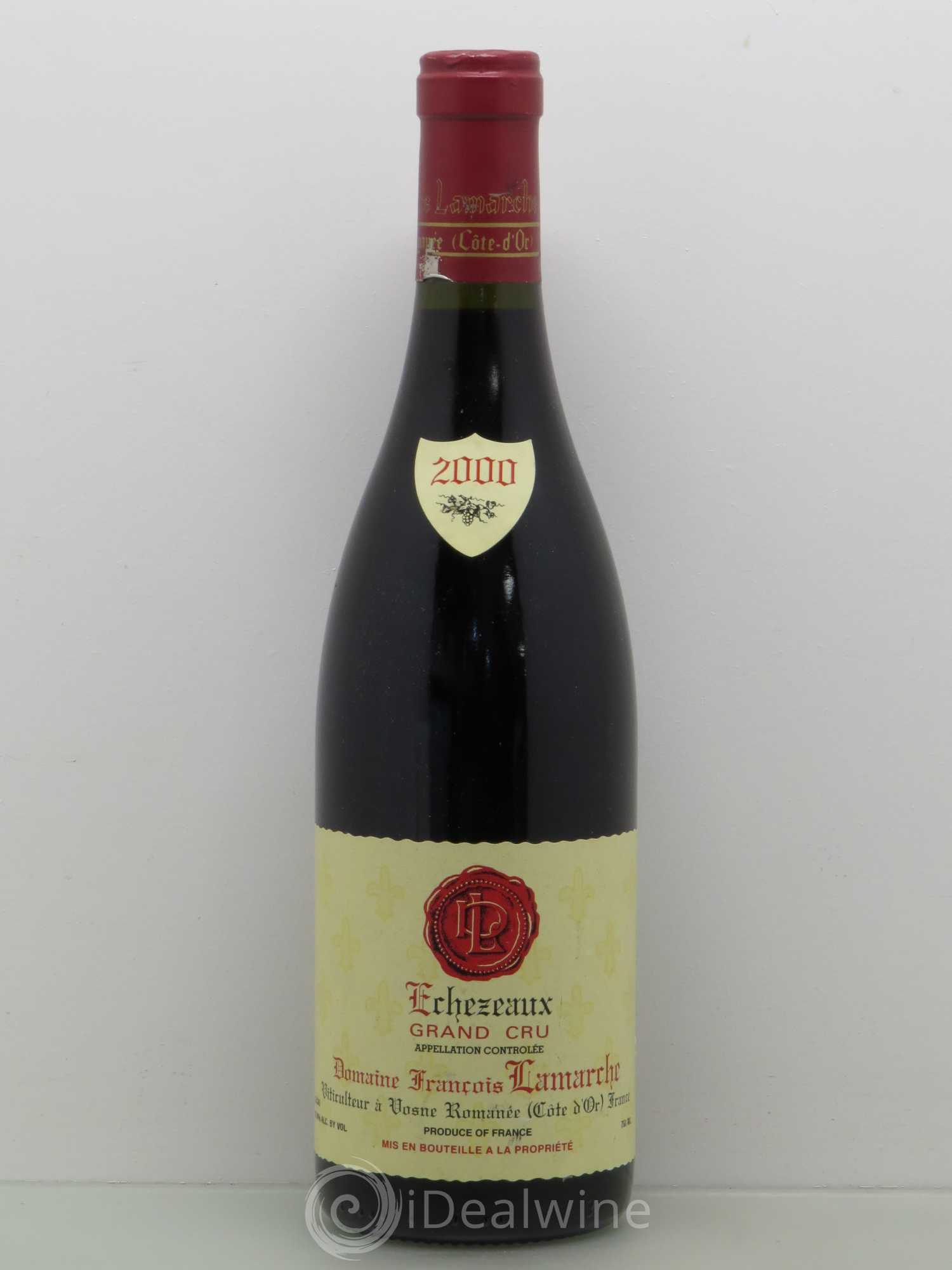 Echezeaux Grand Cru Lamarche (Domaine) 2000 - Lot de 1 bouteille - 0