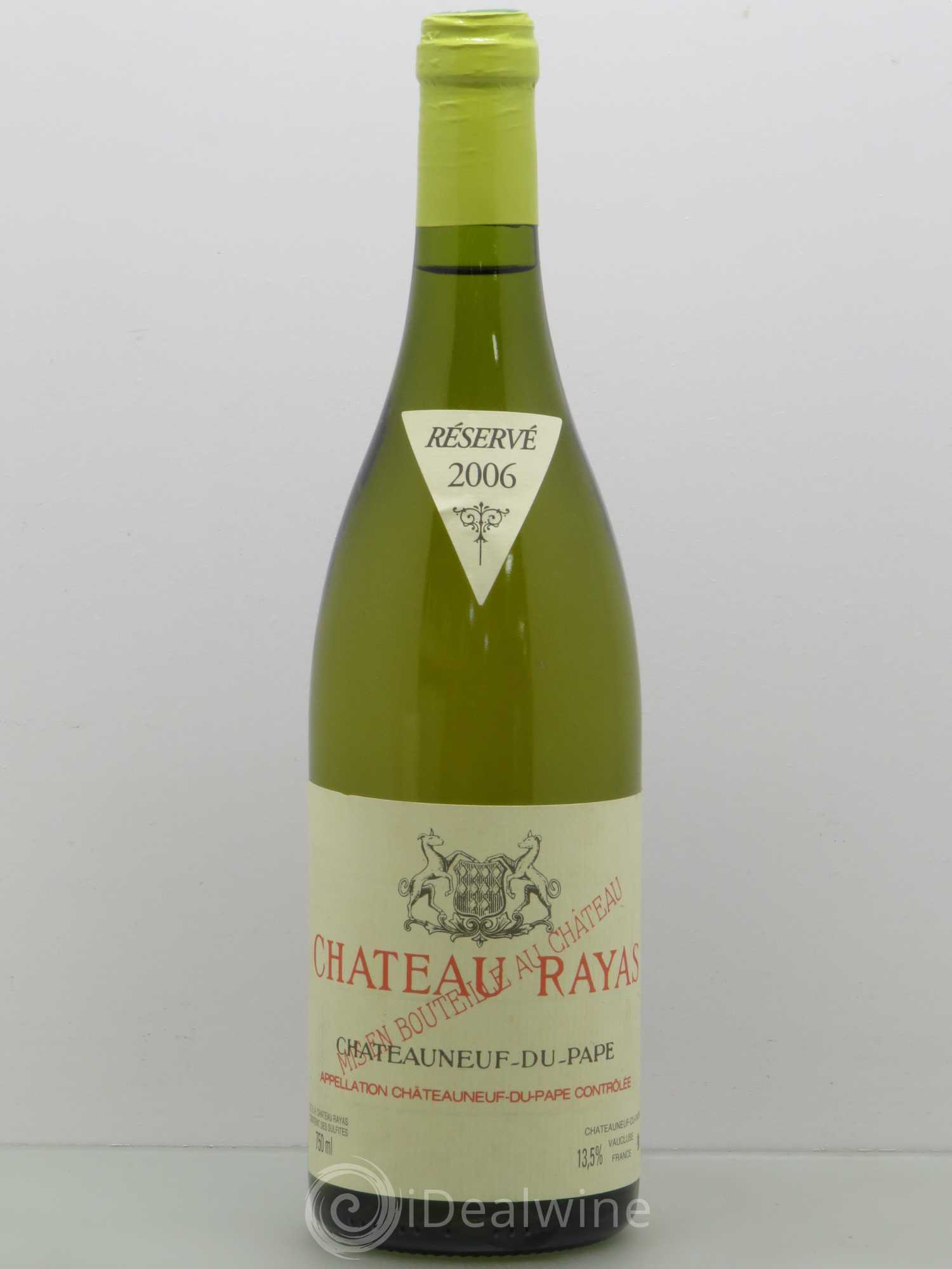 Châteauneuf-du-Pape Château Rayas Emmanuel Reynaud 2006 - Lot de 1 bouteille - 0