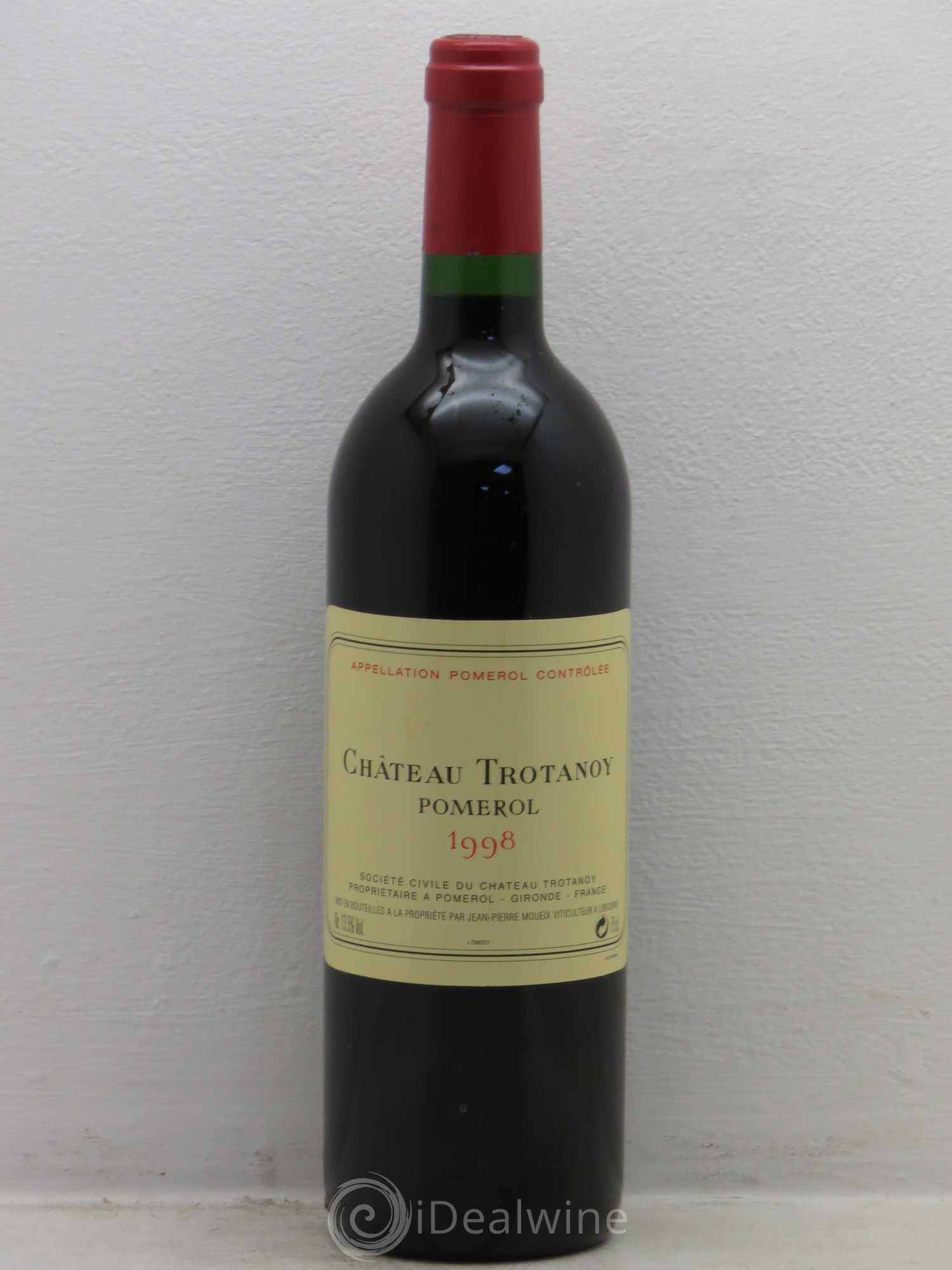 Château Trotanoy 1998 - Lot de 1 bouteille - 0