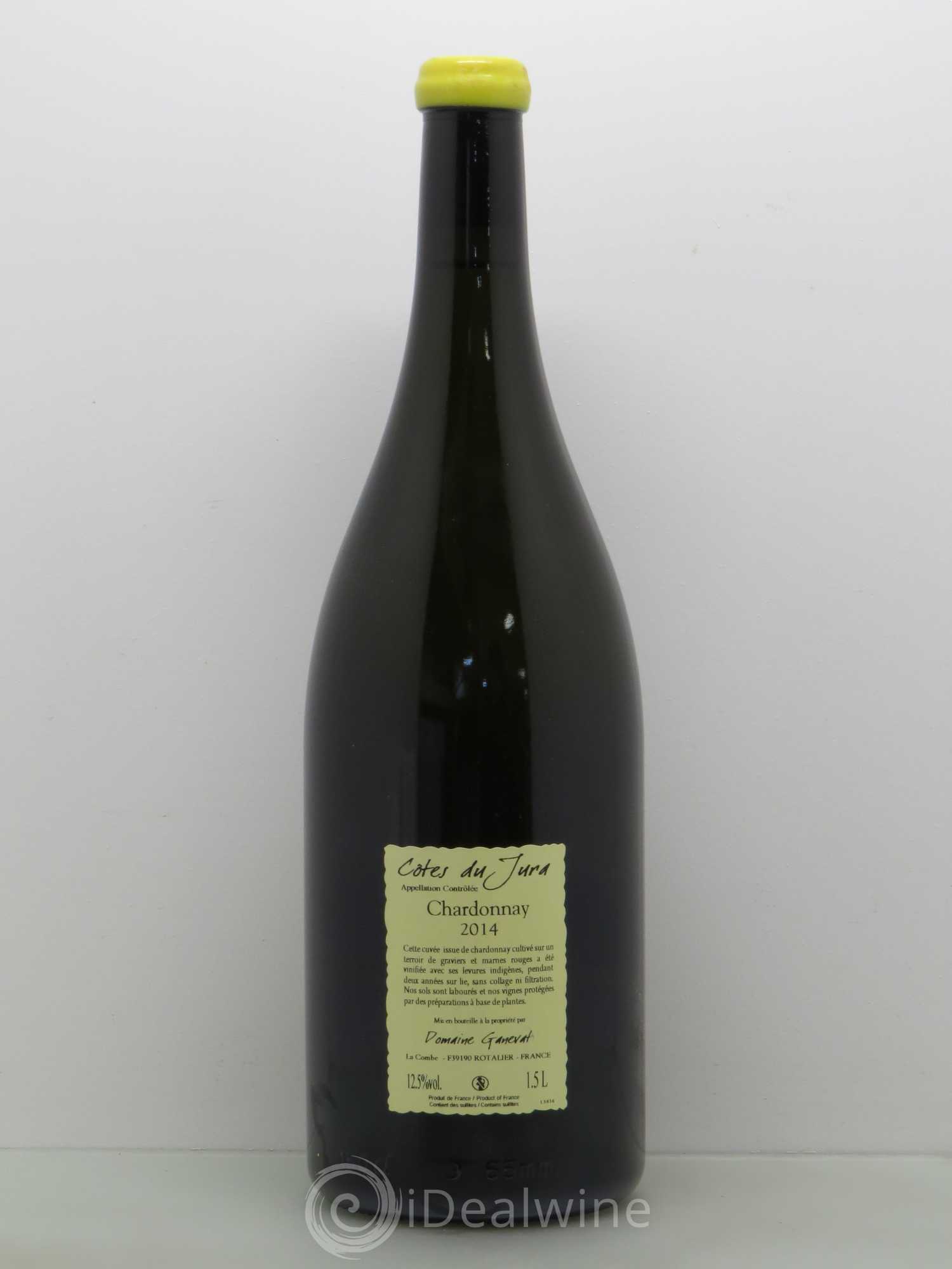 Côtes du Jura Ganevat Les Gryphées Vieilles vignes 2014 - Posten von 1 Magnum - 1