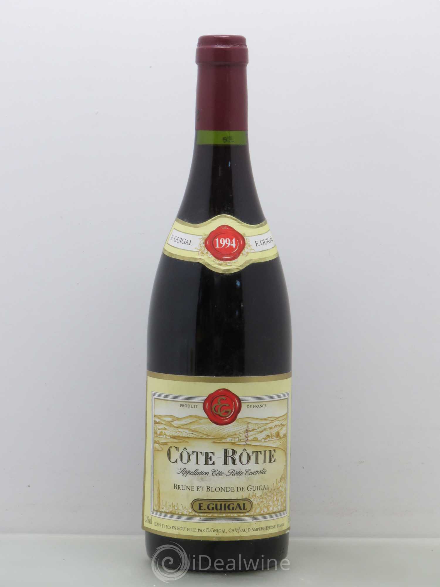 Côte-Rôtie Côtes Brune et Blonde Guigal 1994 - Lot de 1 bouteille - 0