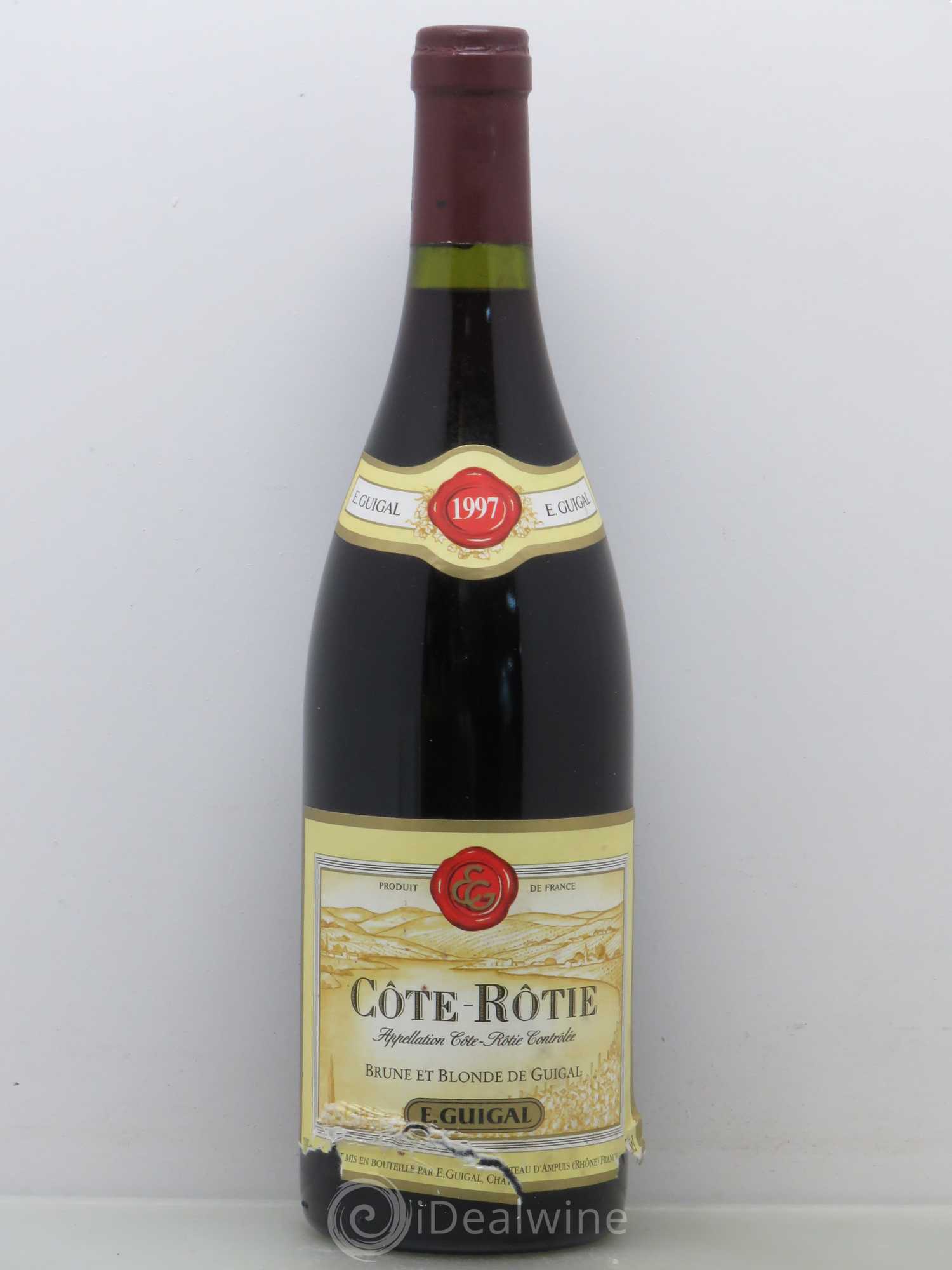 Côte-Rôtie Côtes Brune et Blonde Guigal 1997 - Posten von 1 Flasche - 0