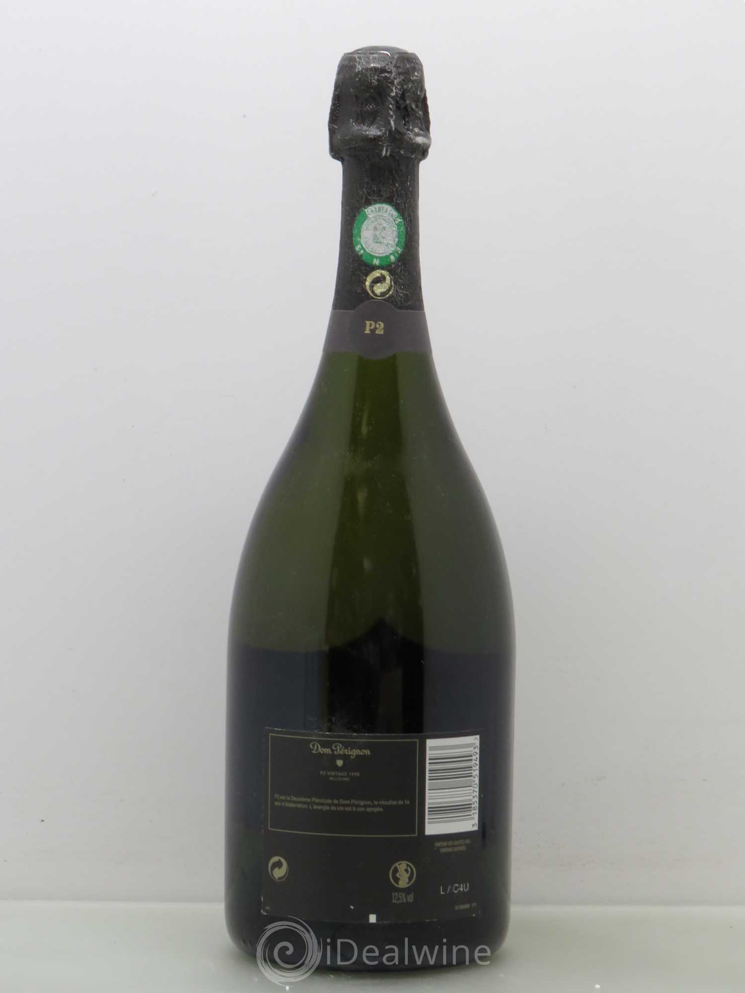 Brut Dom Pérignon Plénitude Deuxième 1998 - Posten von 1 Flasche - 1