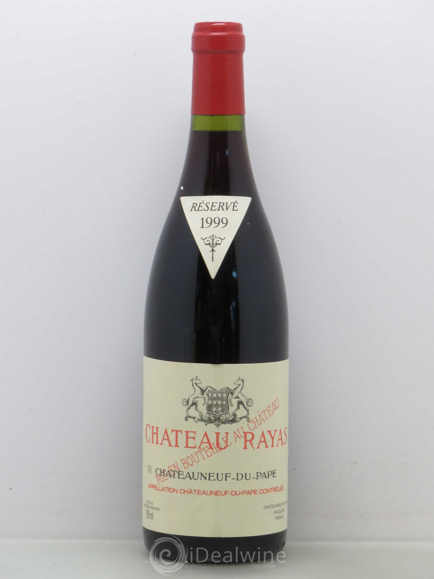 Châteauneuf-du-Pape Château Rayas Emmanuel Reynaud 1999 - Lot de 1 bouteille - 0