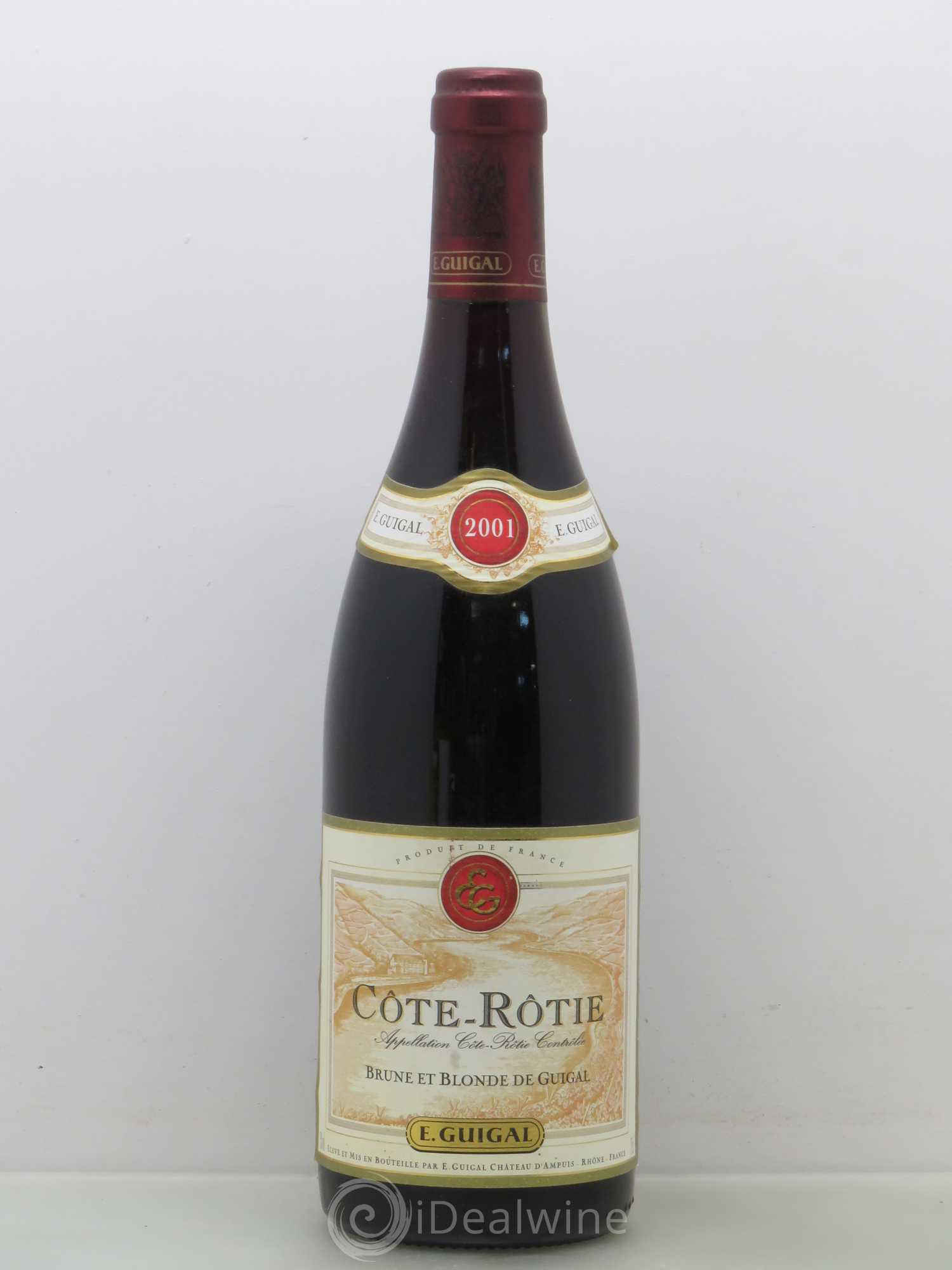 Côte-Rôtie Côtes Brune et Blonde Guigal 2001 - Lot de 1 bouteille - 0