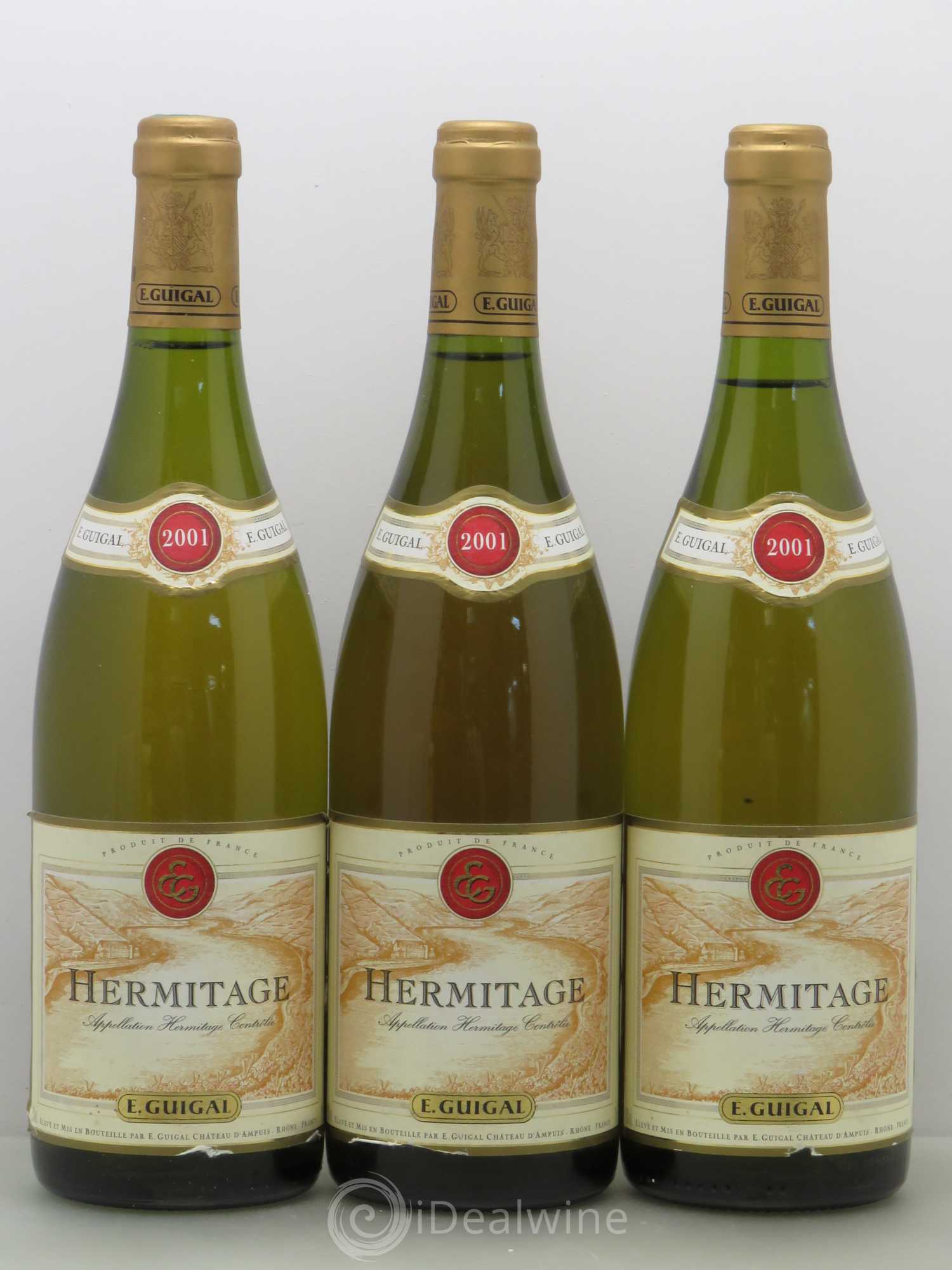 Hermitage Guigal 2001 - Lot de 3 bouteilles - 0