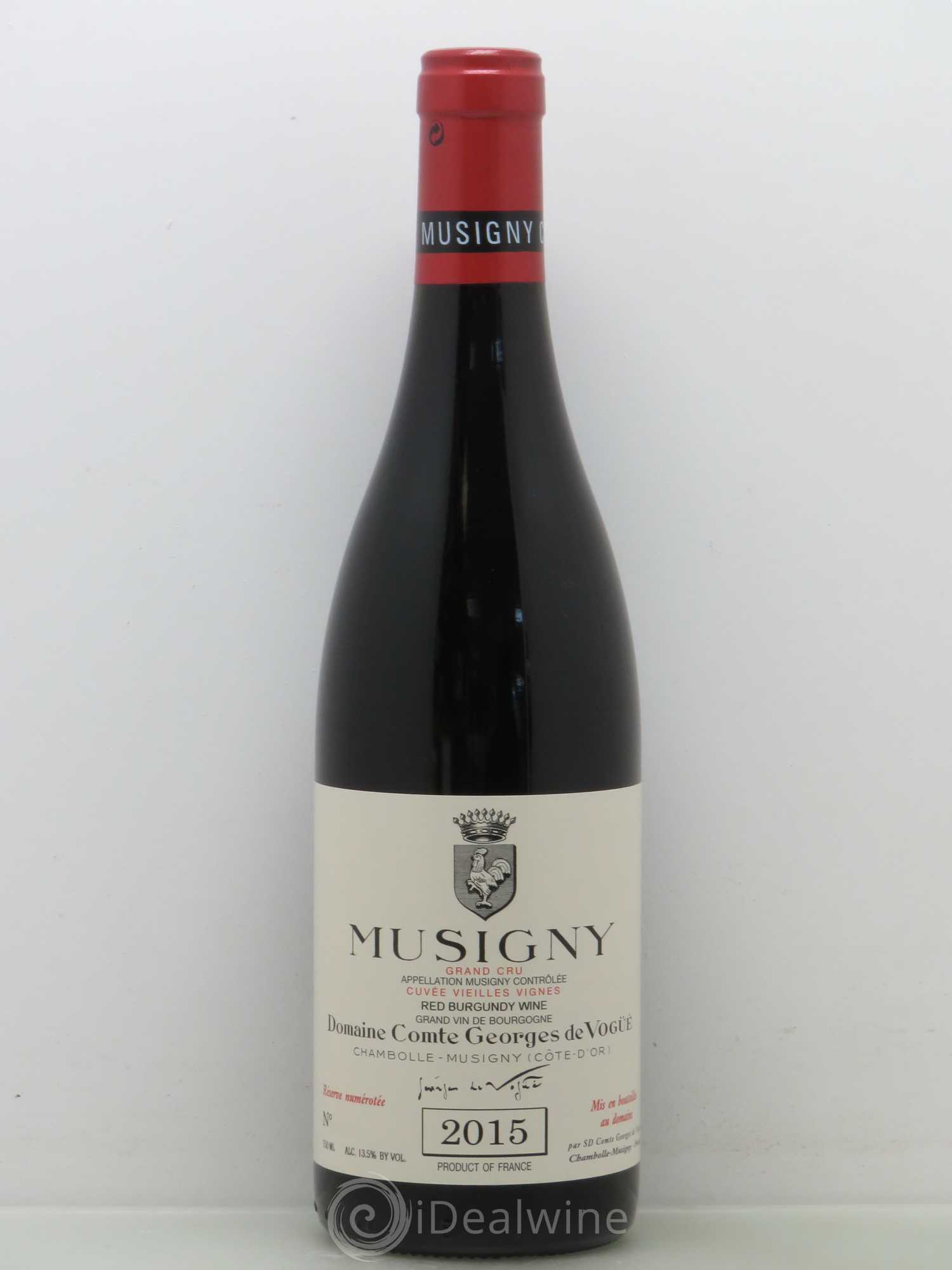 Musigny Grand Cru Cuvée Vieilles Vignes Comte Georges de Vogüé 2015 - Lot de 1 bouteille - 0