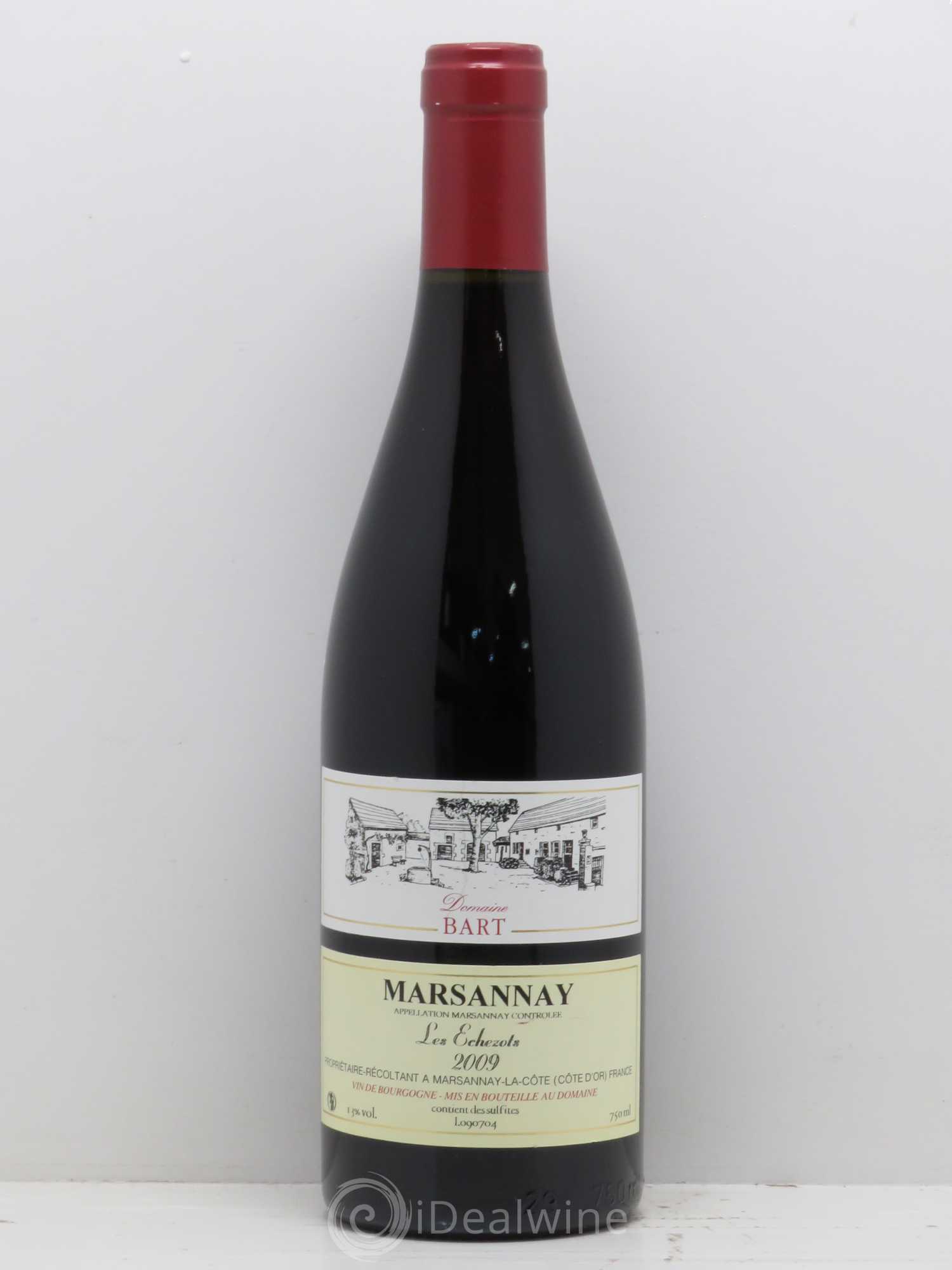 Marsannay Les Echézots Bart (Domaine) 2009 - Lot de 1 bouteille - 0
