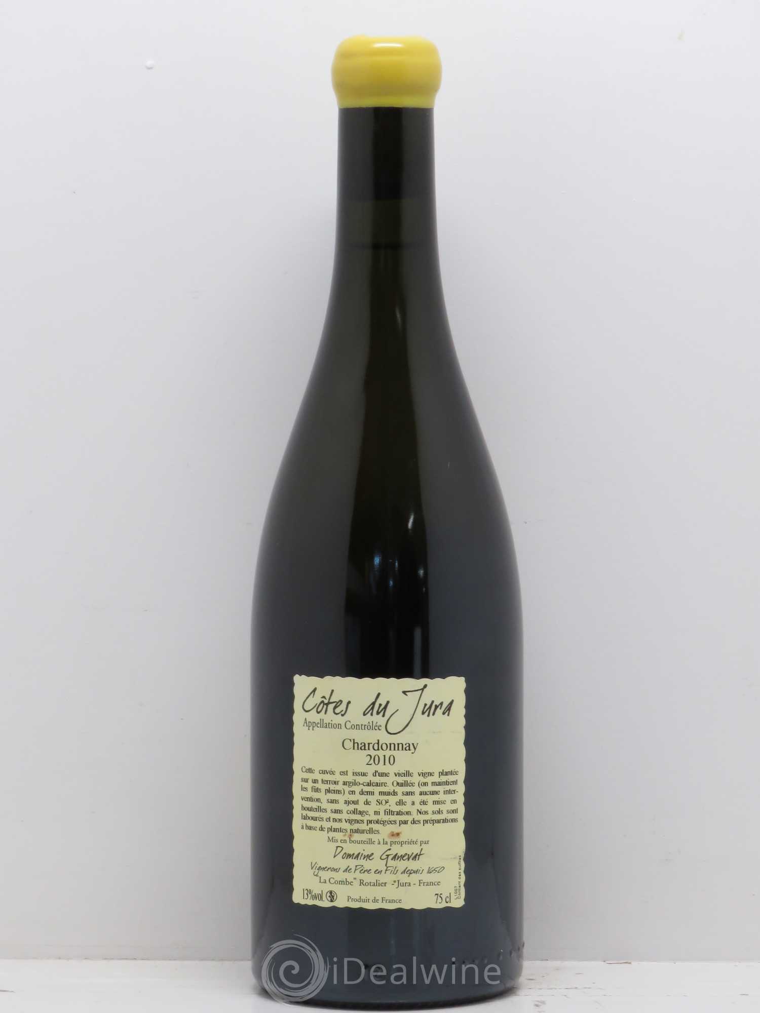 Côtes du Jura Les Chamois du Paradis Jean-François Ganevat (Domaine) 2010 - Lot de 1 bouteille - 1