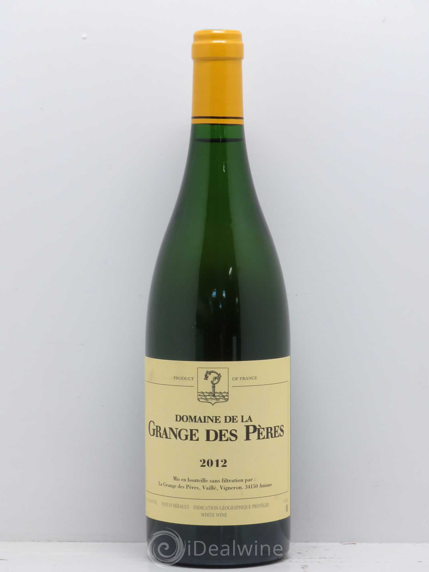 Pays d'Hérault Grange des Pères Laurent Vaillé 2012 - Lot de 1 bouteille - 0