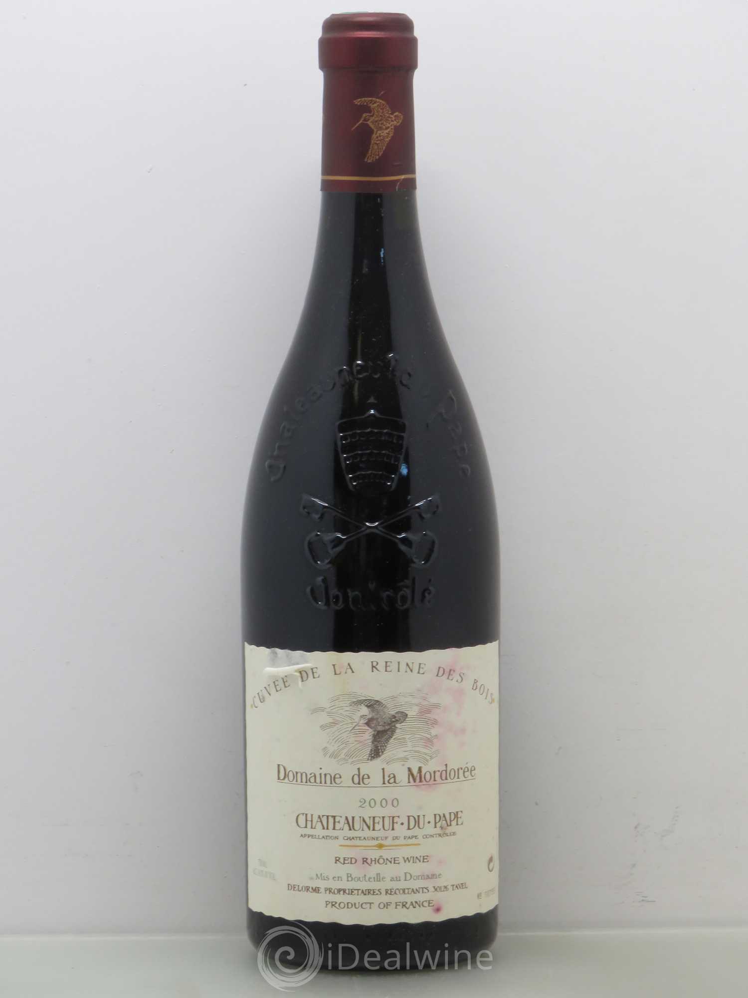 Châteauneuf-du-Pape Domaine de La Mordorée (Domaine de) 2000 - Lot de 1 bouteille - 0