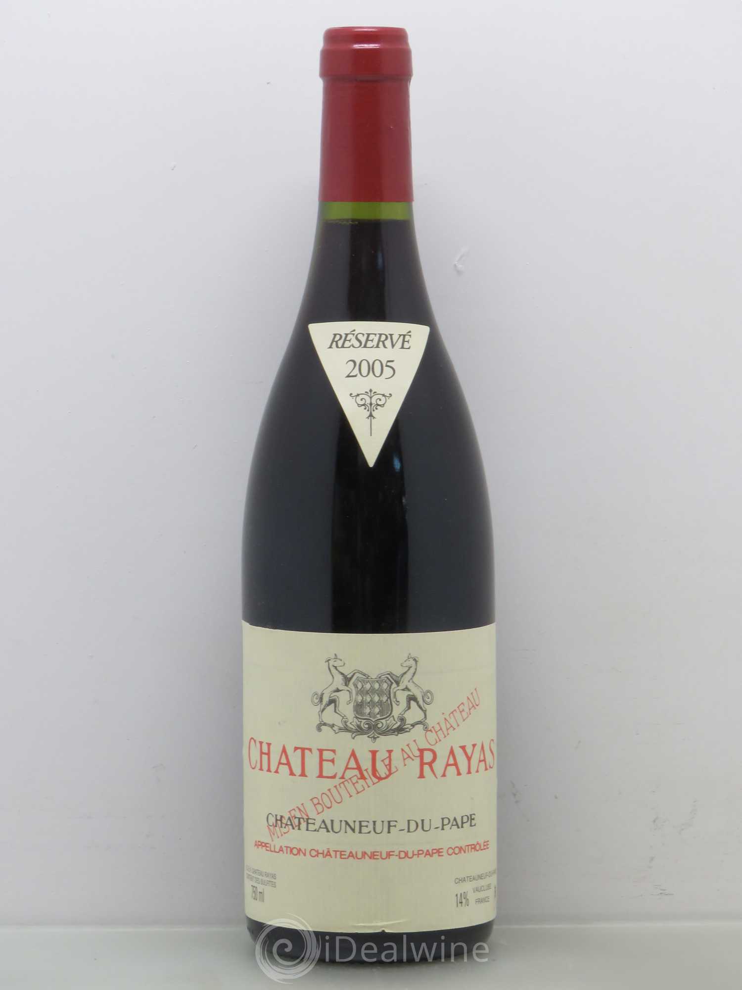 Châteauneuf-du-Pape Château Rayas Emmanuel Reynaud 2005 - Lot de 1 bouteille - 0