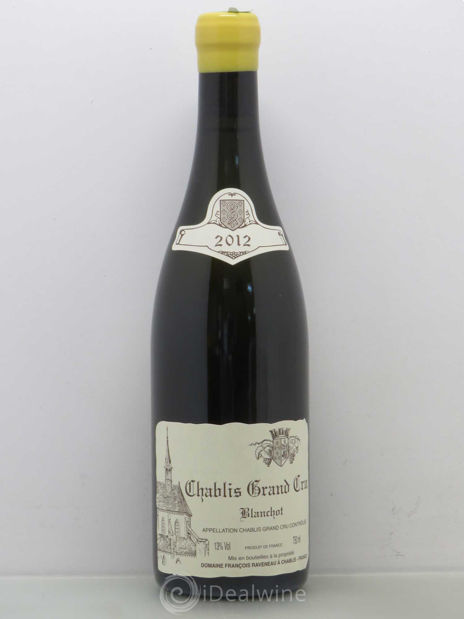 Chablis Grand Cru Blanchot Raveneau (Domaine) 2012 - Lot de 1 bouteille - 0