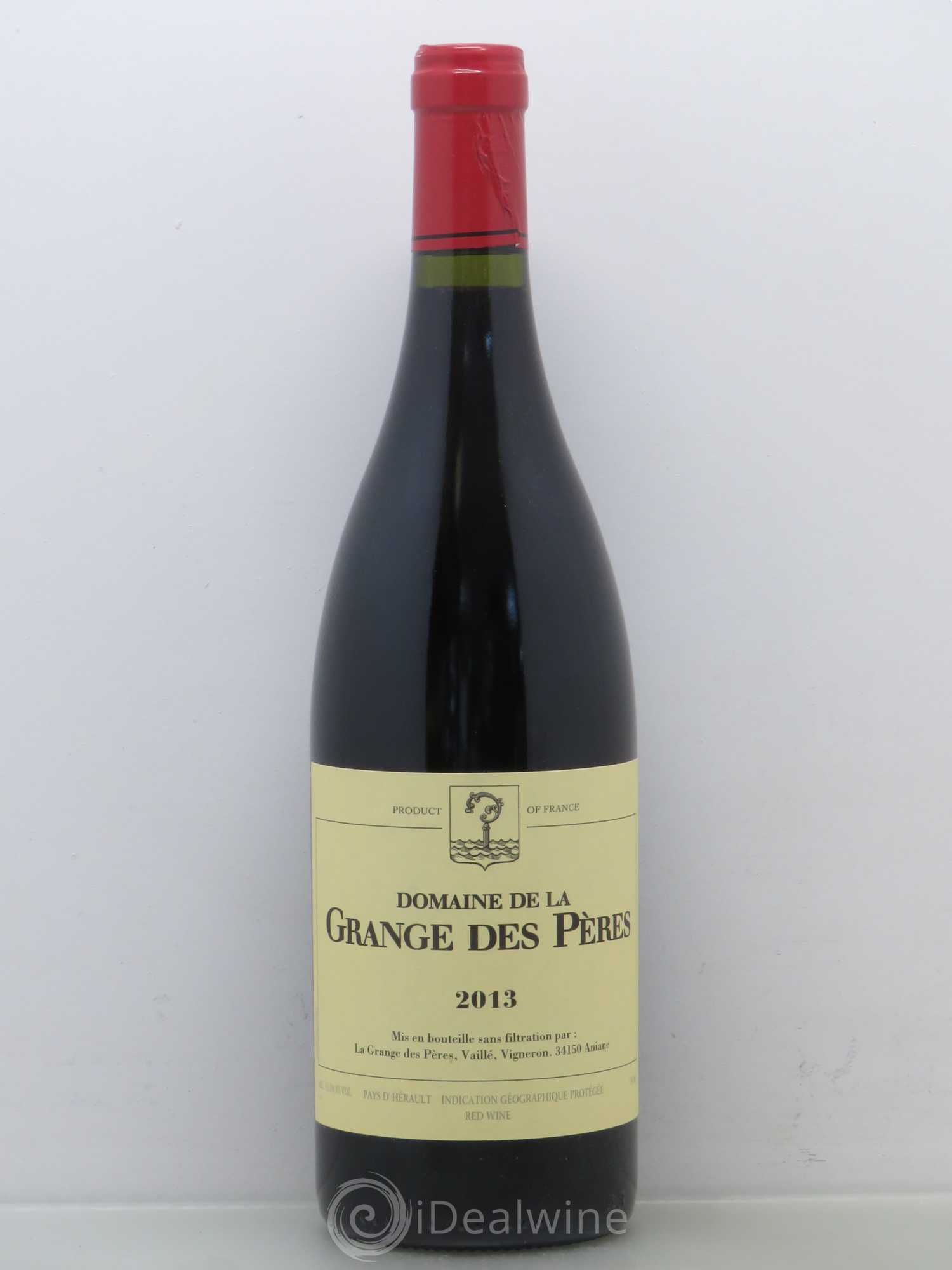 Pays d'Hérault Grange des Pères Laurent Vaillé 2013 - Lot de 1 bouteille - 0