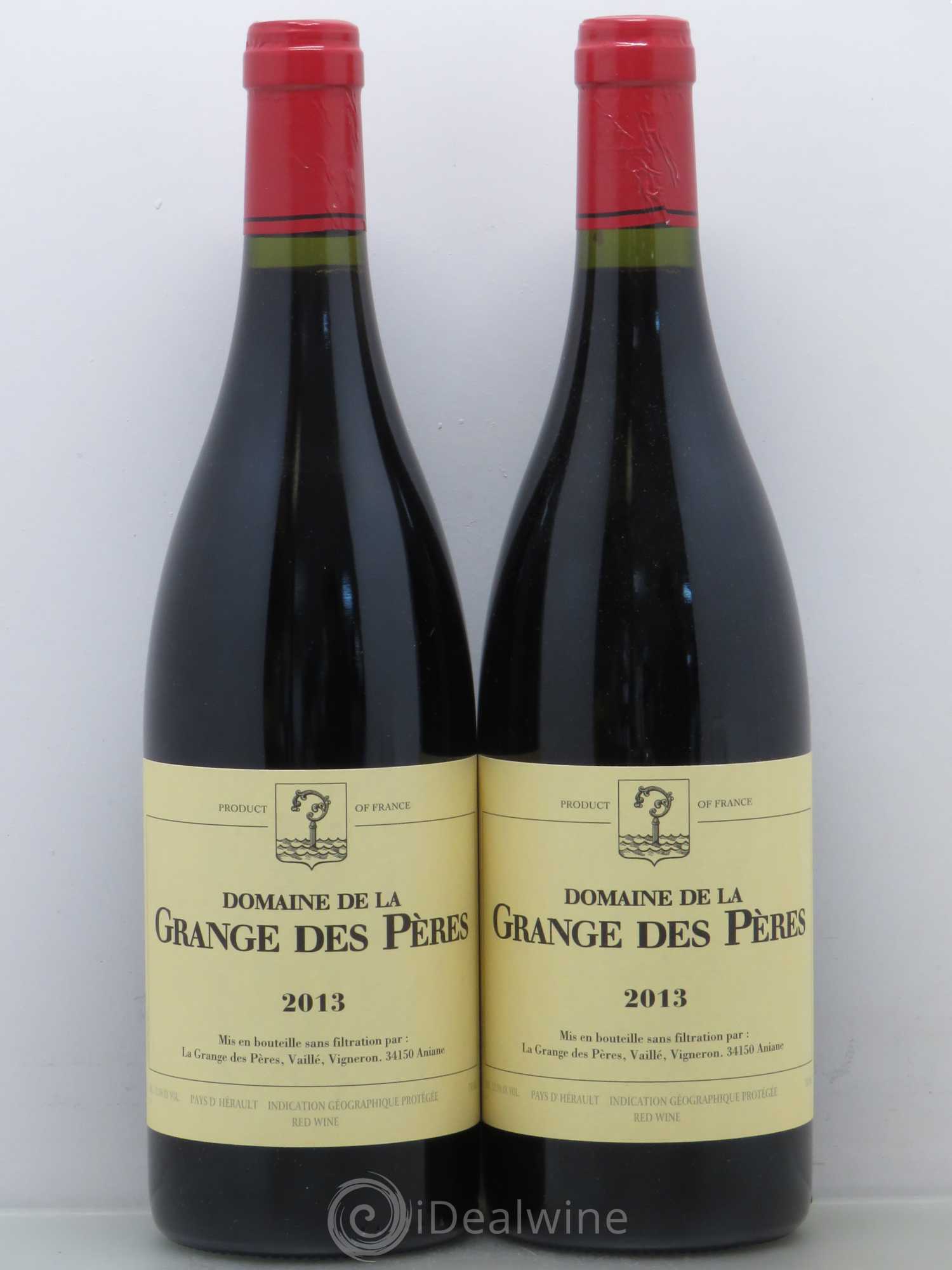 Pays d'Hérault Grange des Pères Laurent Vaillé 2013 - Lot de 2 bouteilles - 0
