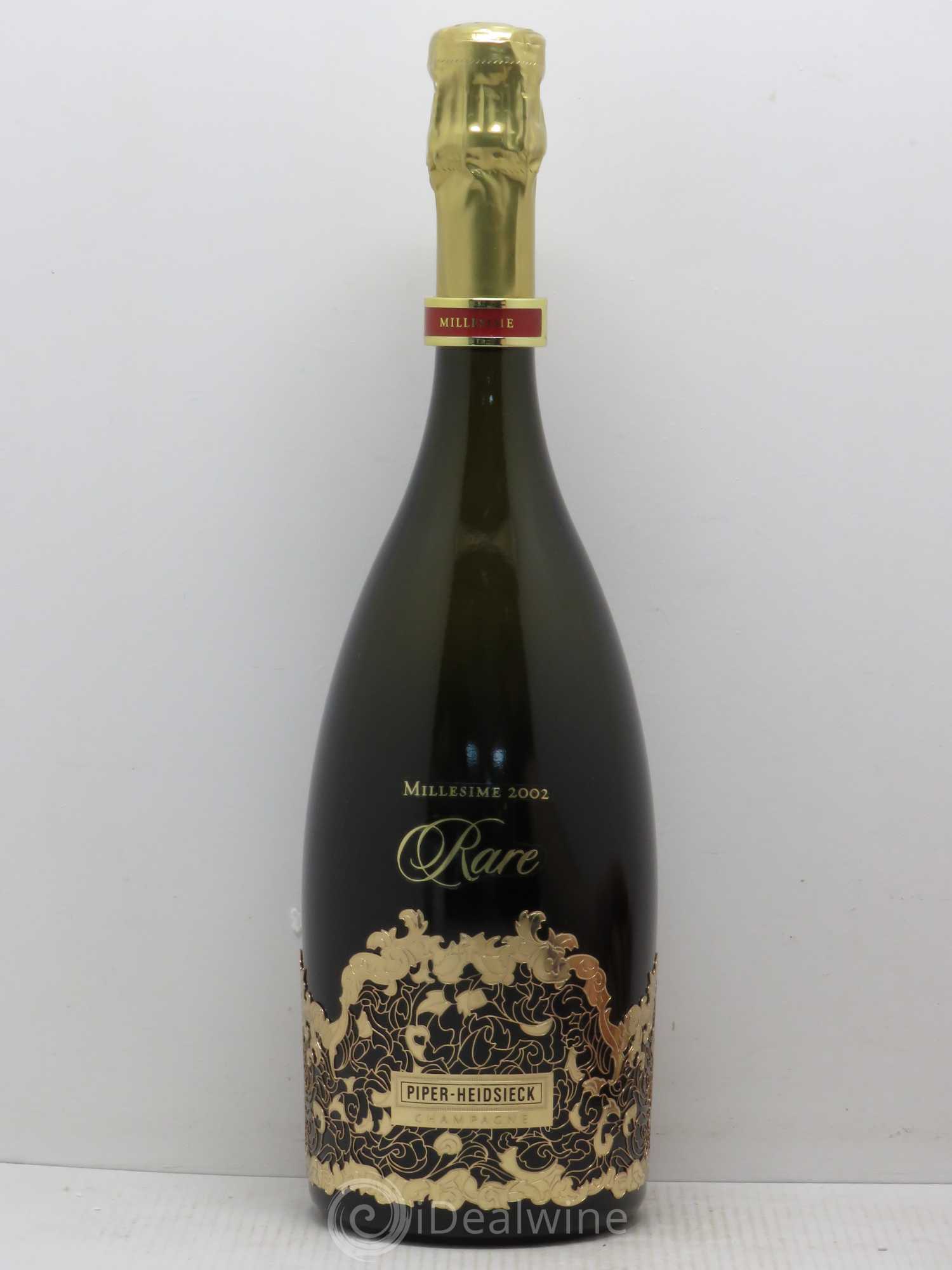 Rare Piper Heidsieck 2002 - Lot de 1 bouteille - 0