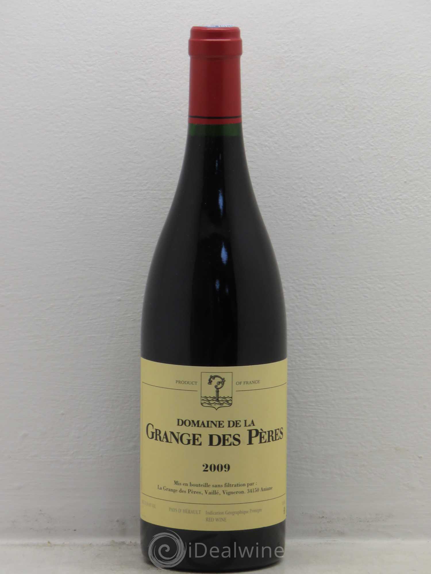 Pays d'Hérault Grange des Pères Laurent Vaillé 2009 - Lot de 1 bouteille - 0