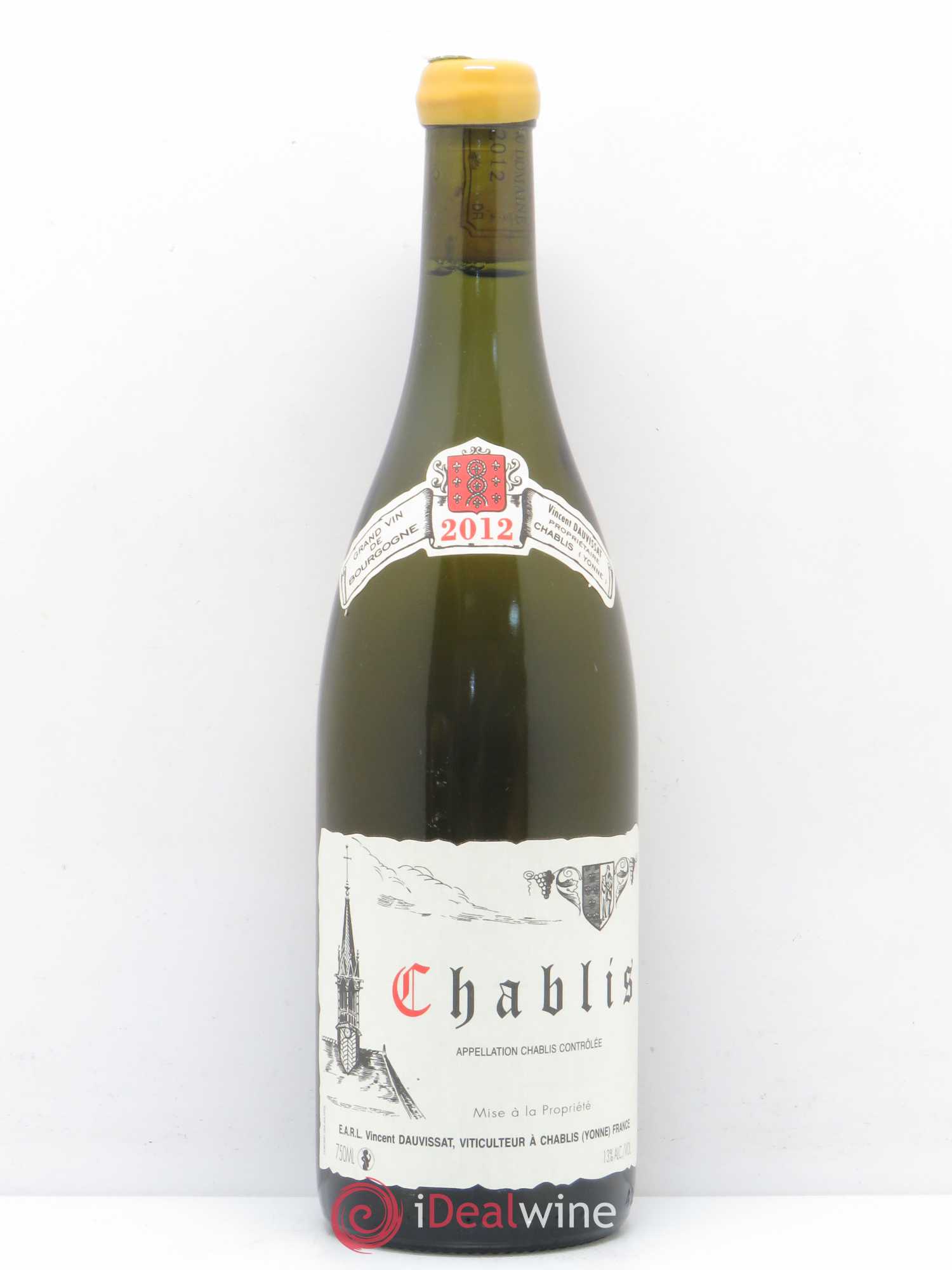 Chablis Vincent Dauvissat (Domaine) 2012 - Lot de 1 bouteille - 0