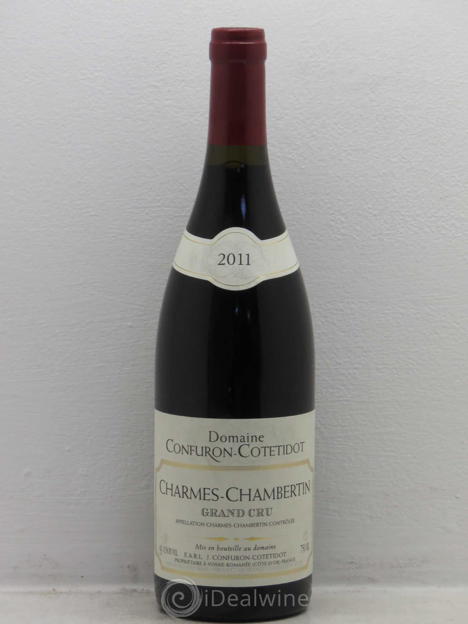 Charmes-Chambertin Grand Cru Confuron-Cotetidot 2011 - Lot de 1 bouteille - 0