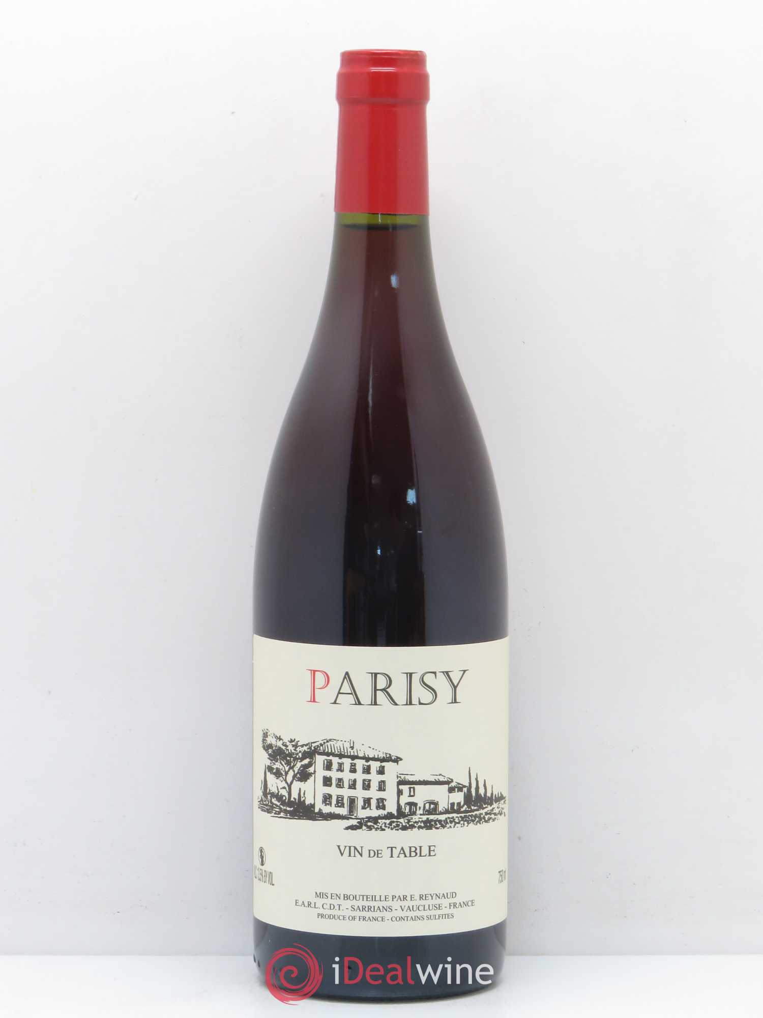 Vin de Table Parisy Emmanuel Reynaud - Posten von 1 Flasche - 0