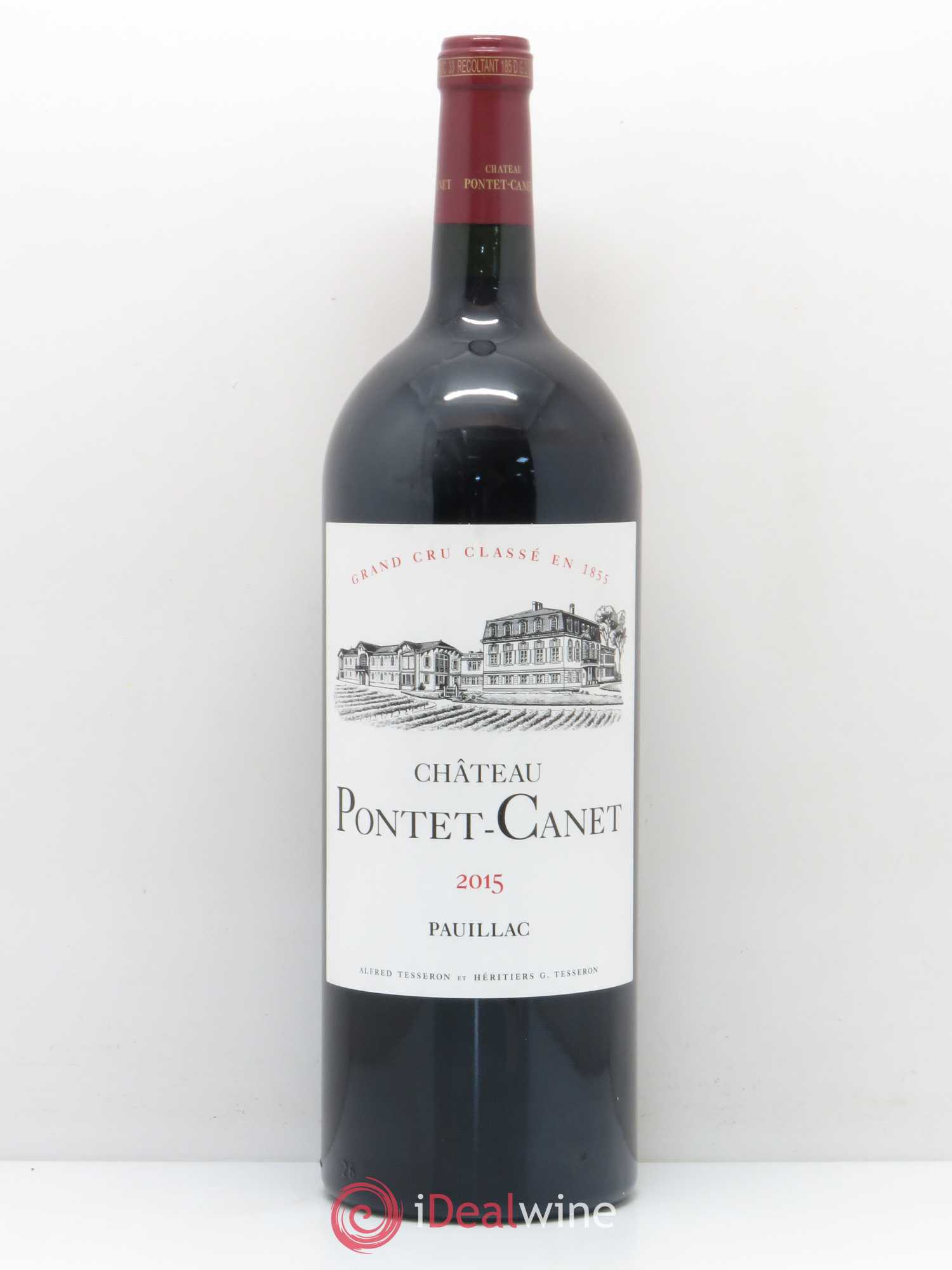 Château Pontet Canet 5ème Grand Cru Classé 2015 - Lot de 1 magnum - 0