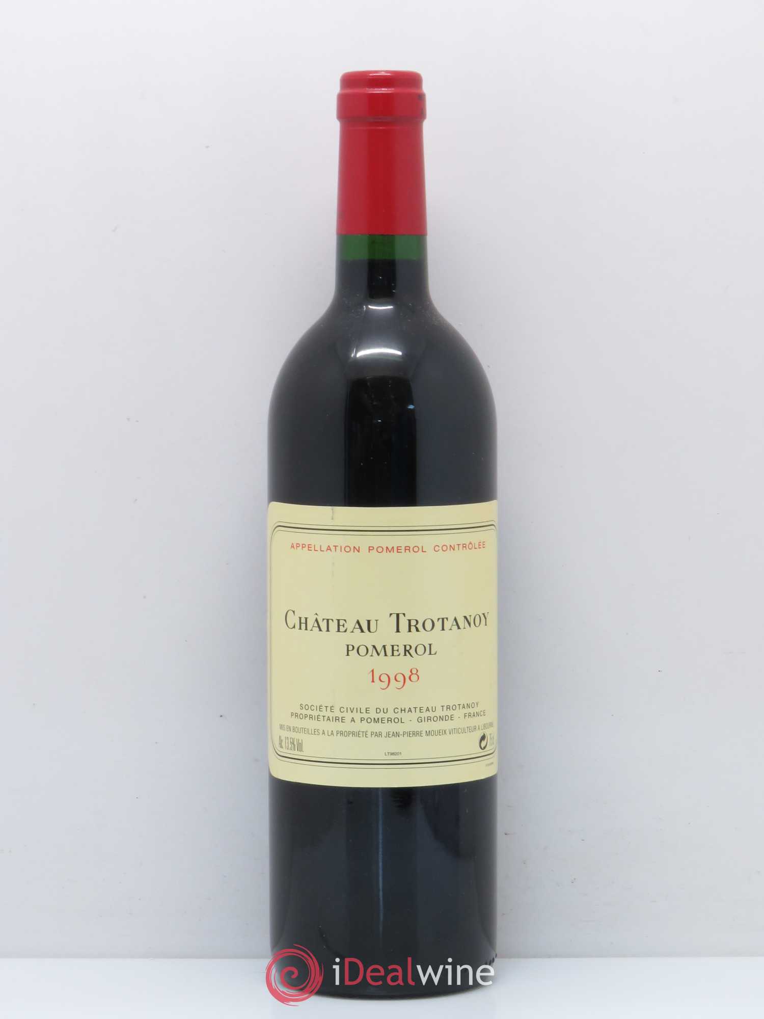 Château Trotanoy 1998 - Lot de 1 bouteille - 0