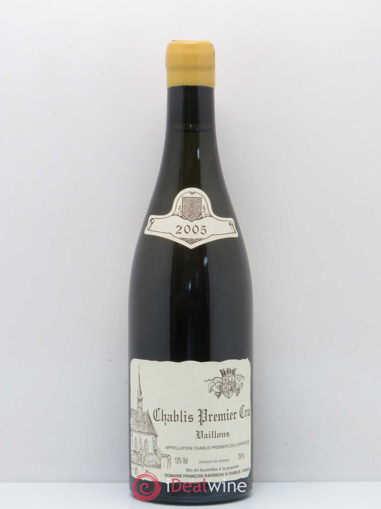 Chablis 1er Cru Vaillons Raveneau (Domaine) 2005 - Lot de 1 bouteille - 0