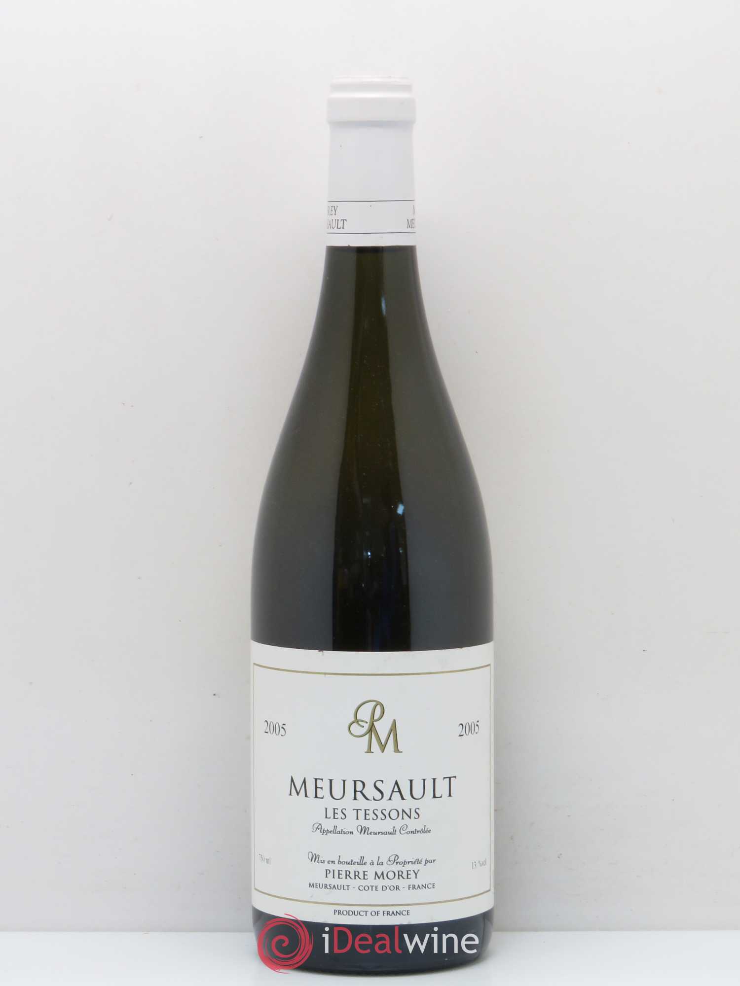 Meursault Les Tessons Pierre Morey (Domaine) 2005 - Lot de 1 bouteille - 0