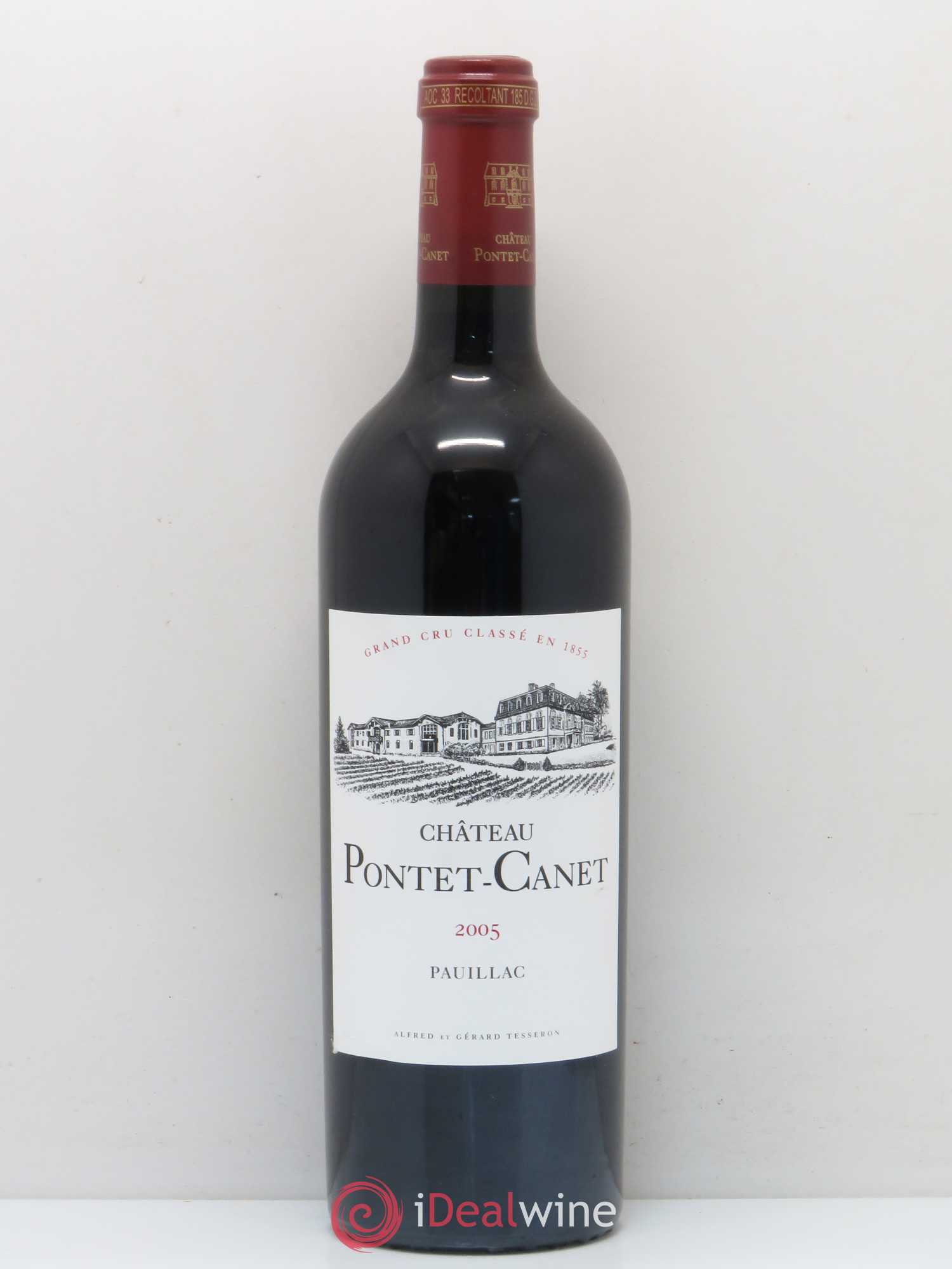 Château Pontet Canet 5ème Grand Cru Classé 2005 - Lot de 1 bouteille - 0