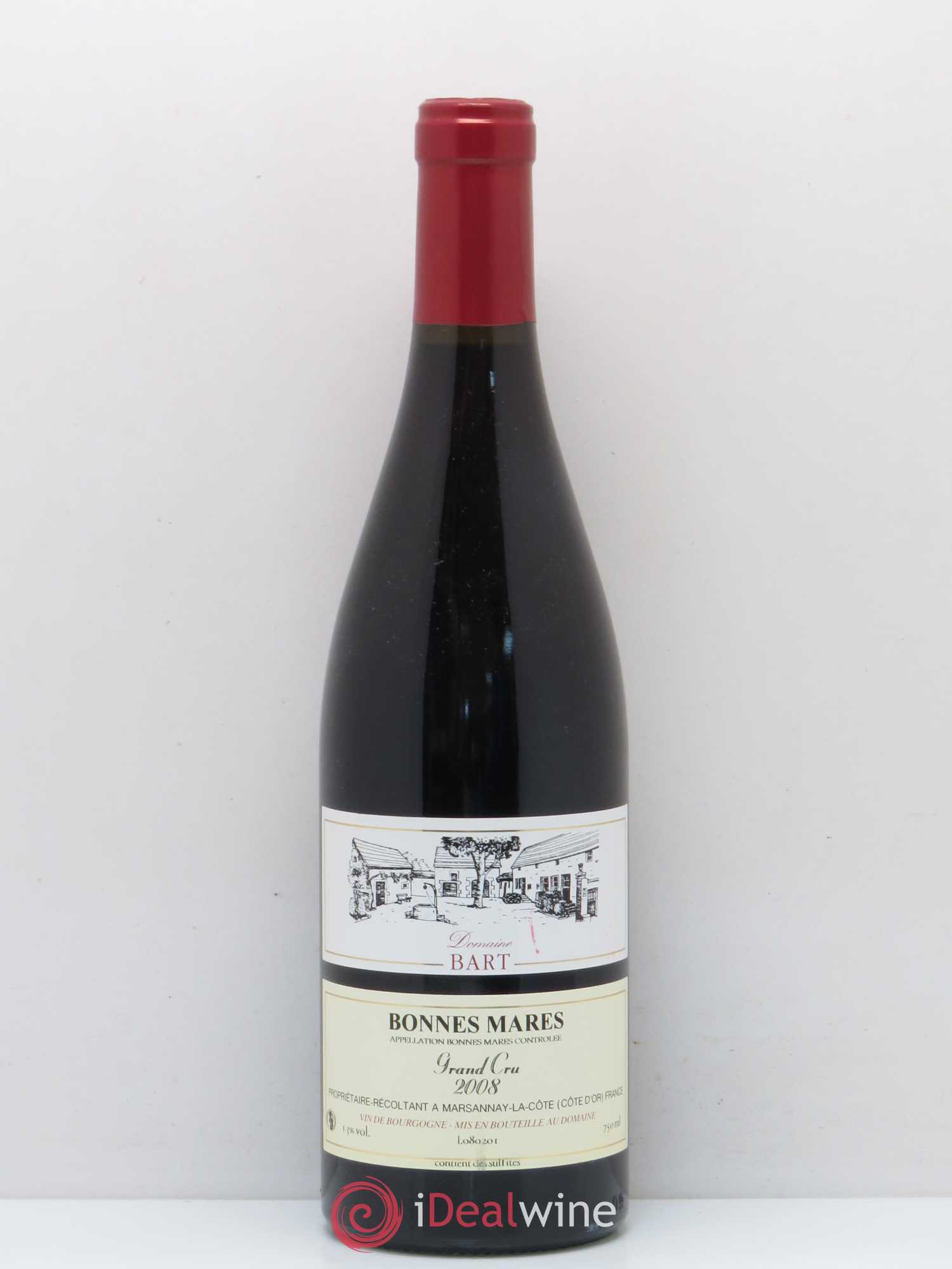 Bonnes-Mares Grand Cru Bart (Domaine) 2008 - Lot de 1 bouteille - 0