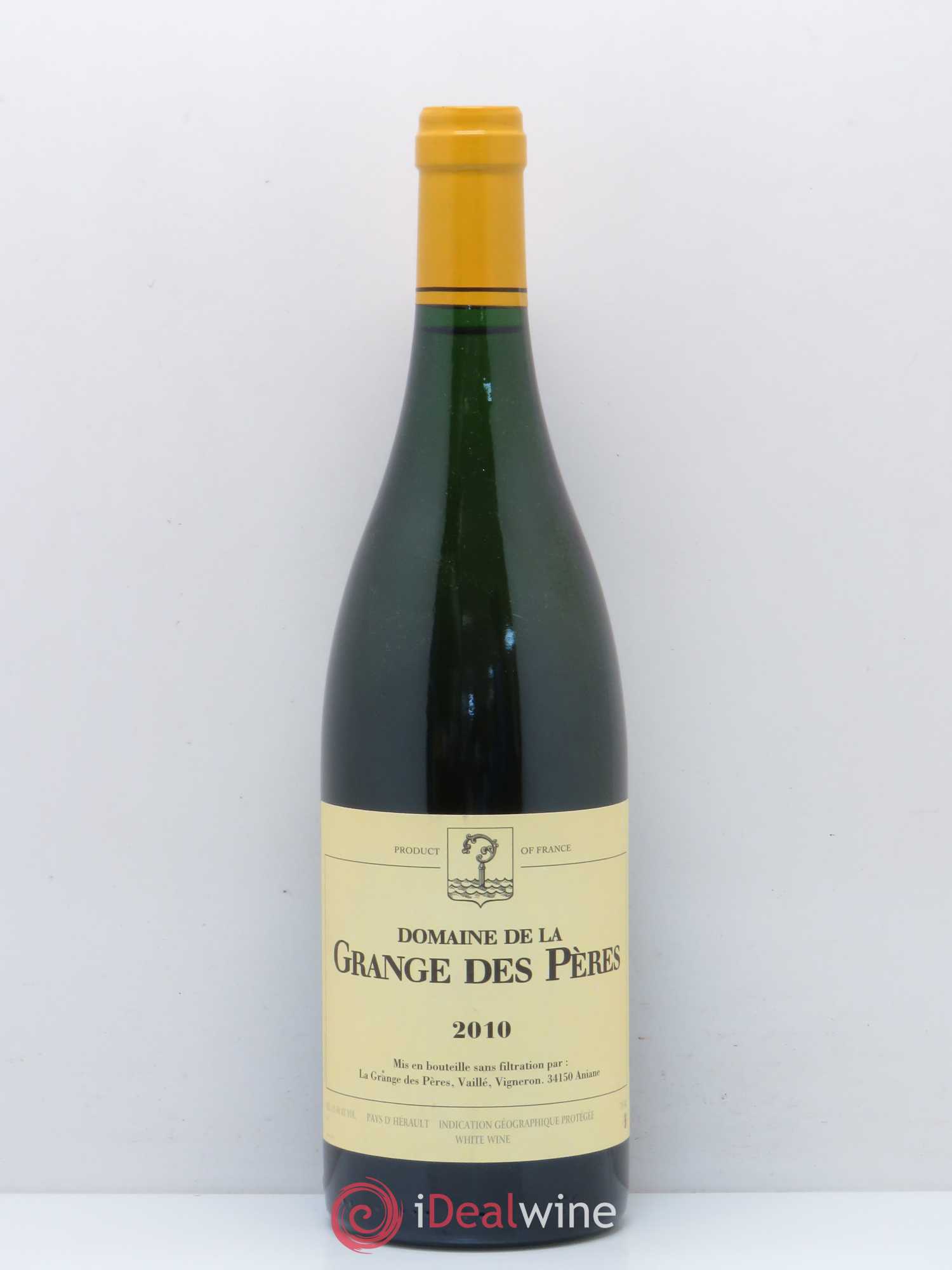 Pays d'Hérault Grange des Pères Laurent Vaillé 2010 - Lot de 1 bouteille - 0