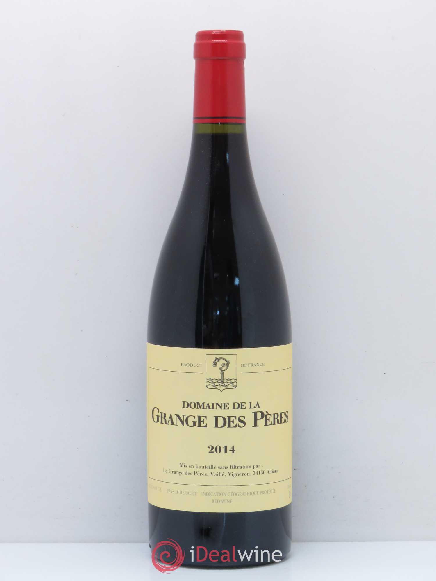 Pays d'Hérault Grange des Pères Laurent Vaillé 2014 - Lot de 1 bouteille - 0