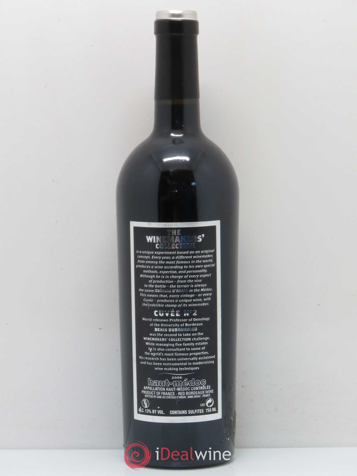 Bordeaux The Winemakers Collection n02 Dubourdieu 2006 - Posten von 1 Flasche - 1