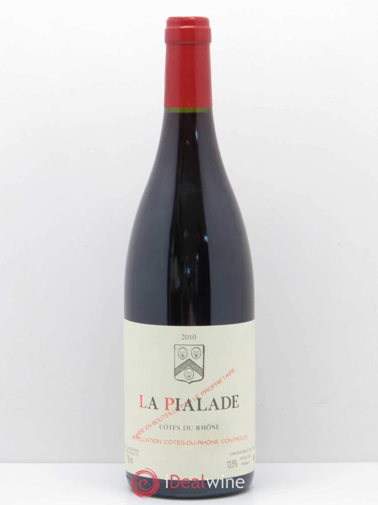 Côtes-du-Rhône La Pialade Emmanuel Reynaud 2010 - Lot de 1 bouteille - 0