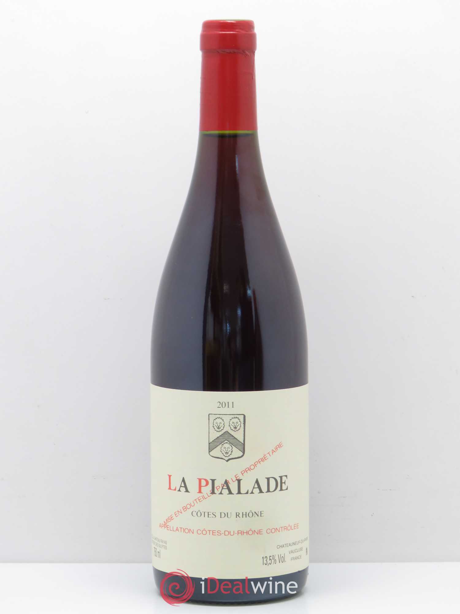 Côtes-du-Rhône La Pialade Emmanuel Reynaud 2011 - Lot de 1 bouteille - 0