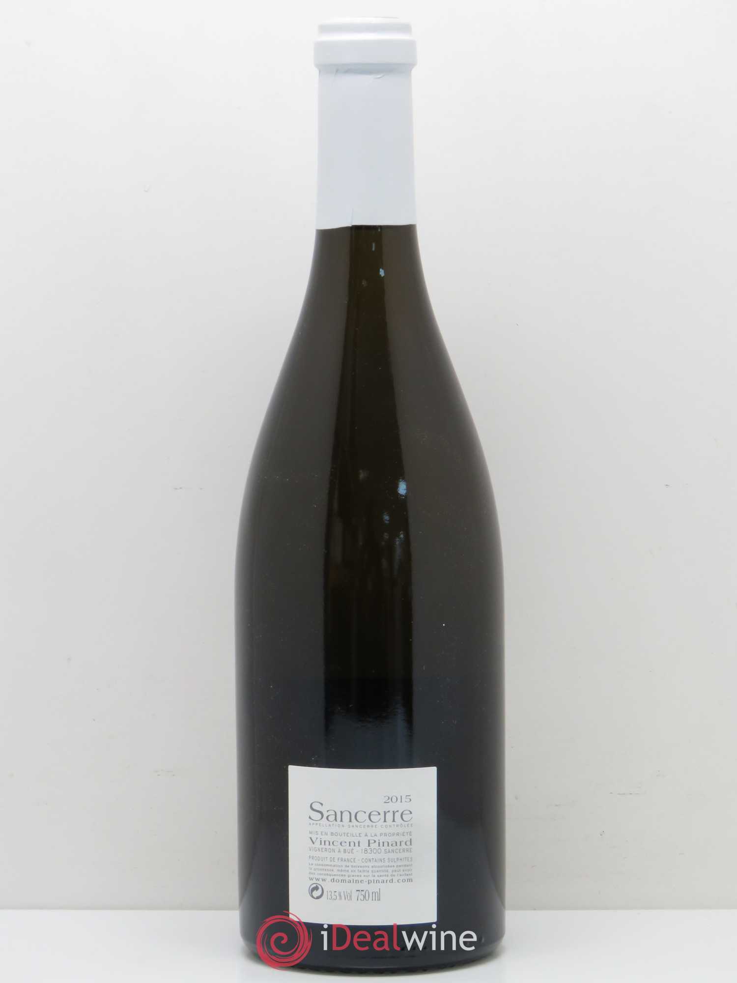 Sancerre Petit Chemarin Vincent Pinard 2015 - Lot de 1 bouteille - 1