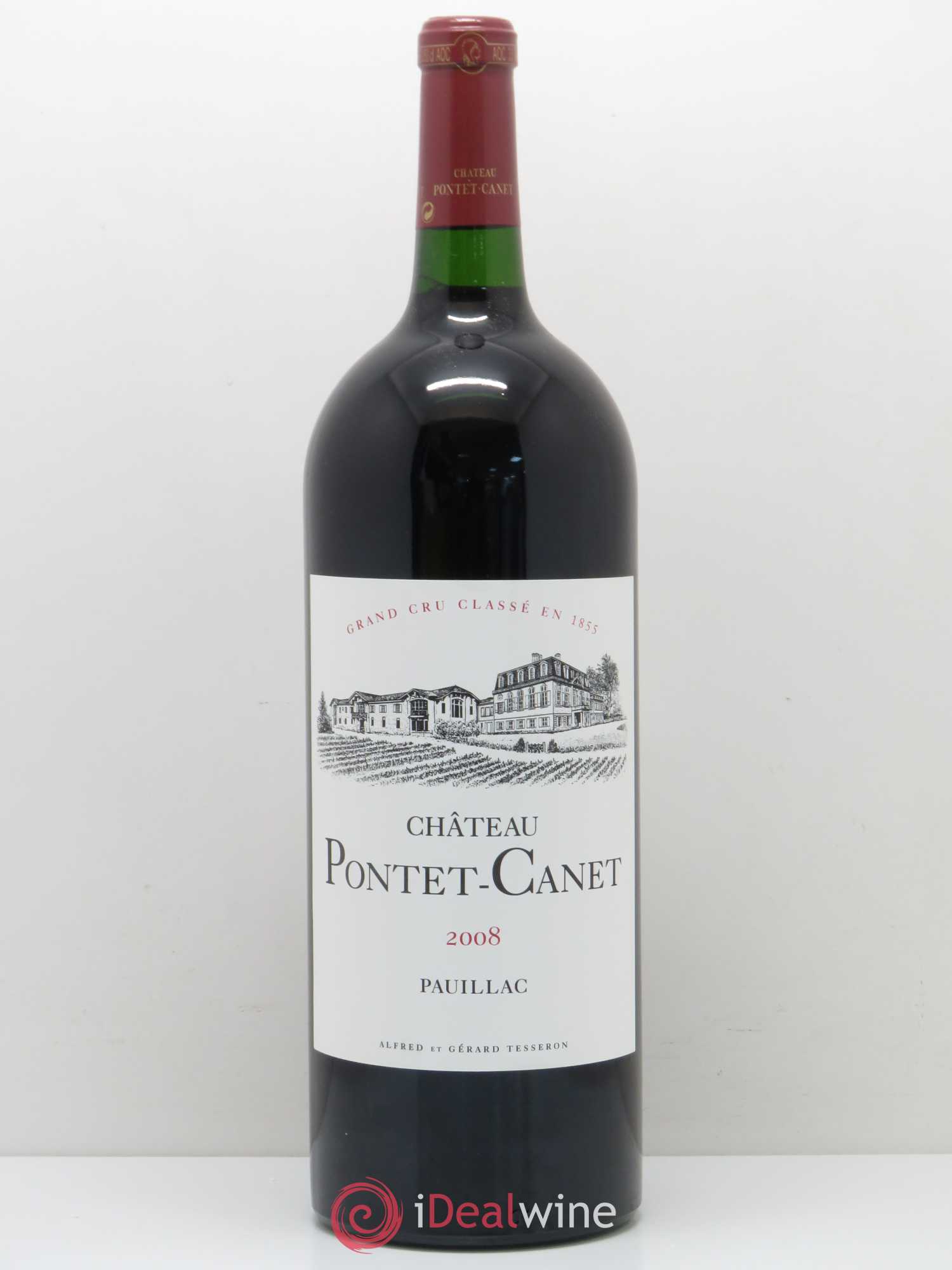Château Pontet Canet 5ème Grand Cru Classé 2008 - Lot de 1 magnum - 0