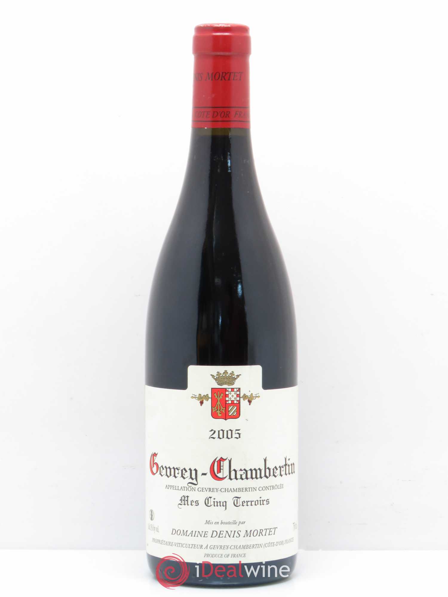 Gevrey-Chambertin Mes Cinq Terroirs Denis Mortet (Domaine) 2005 - Lot de 1 bouteille - 0