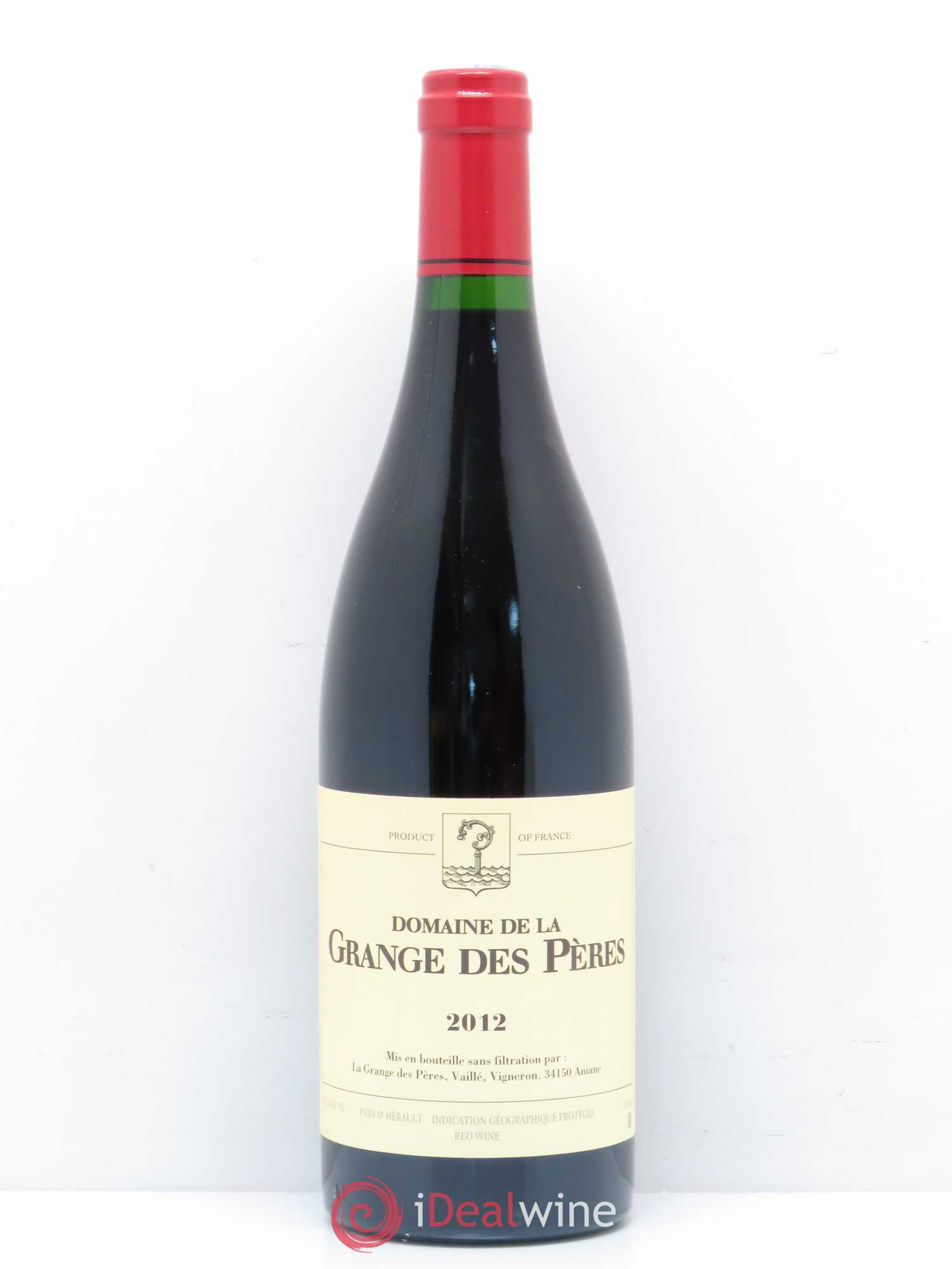 Pays d'Hérault Grange des Pères Laurent Vaillé 2012 - Lot de 1 bouteille - 0