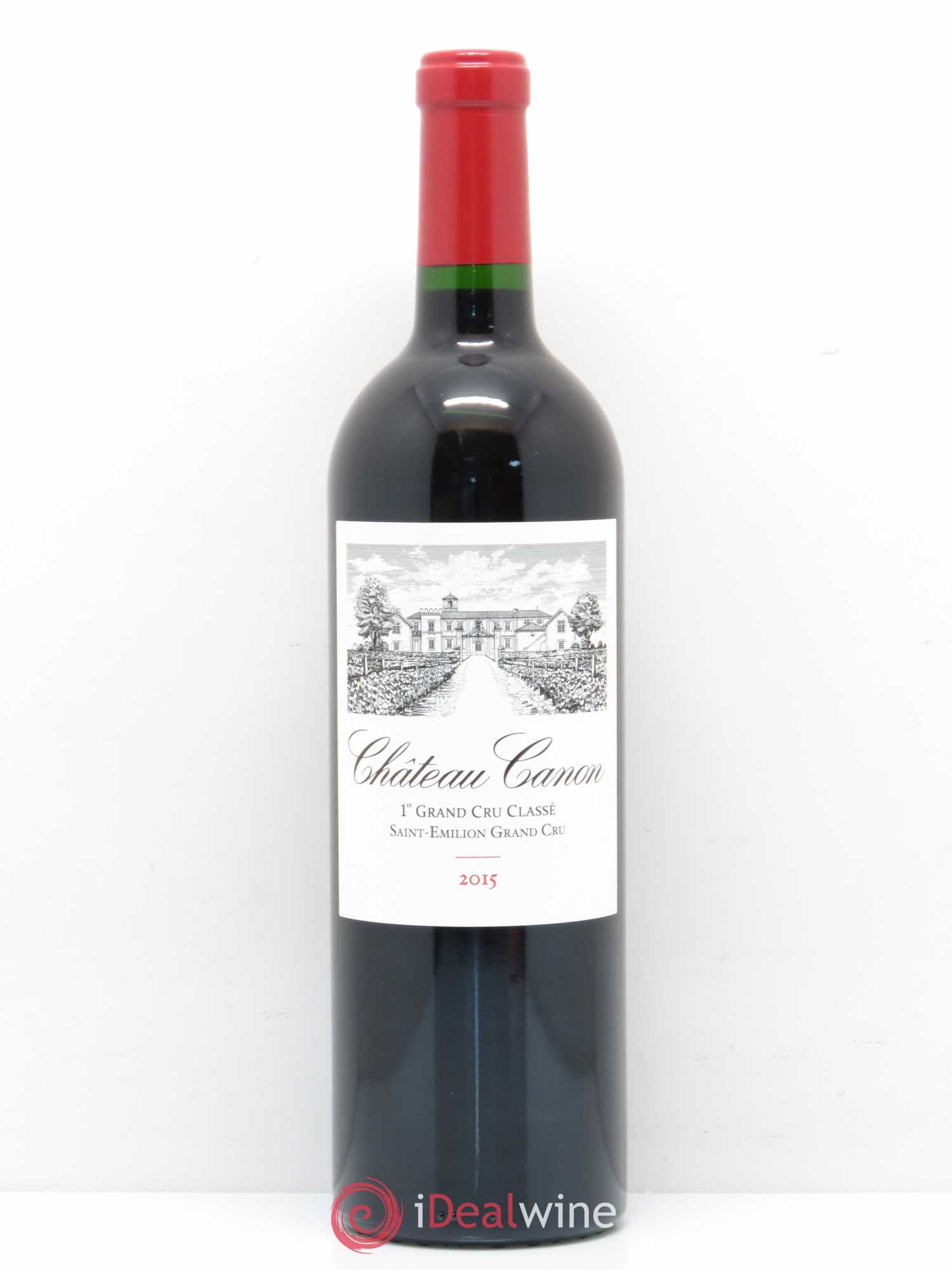 Château Canon 1er Grand Cru Classé B 2015 - Lot de 1 bouteille - 0