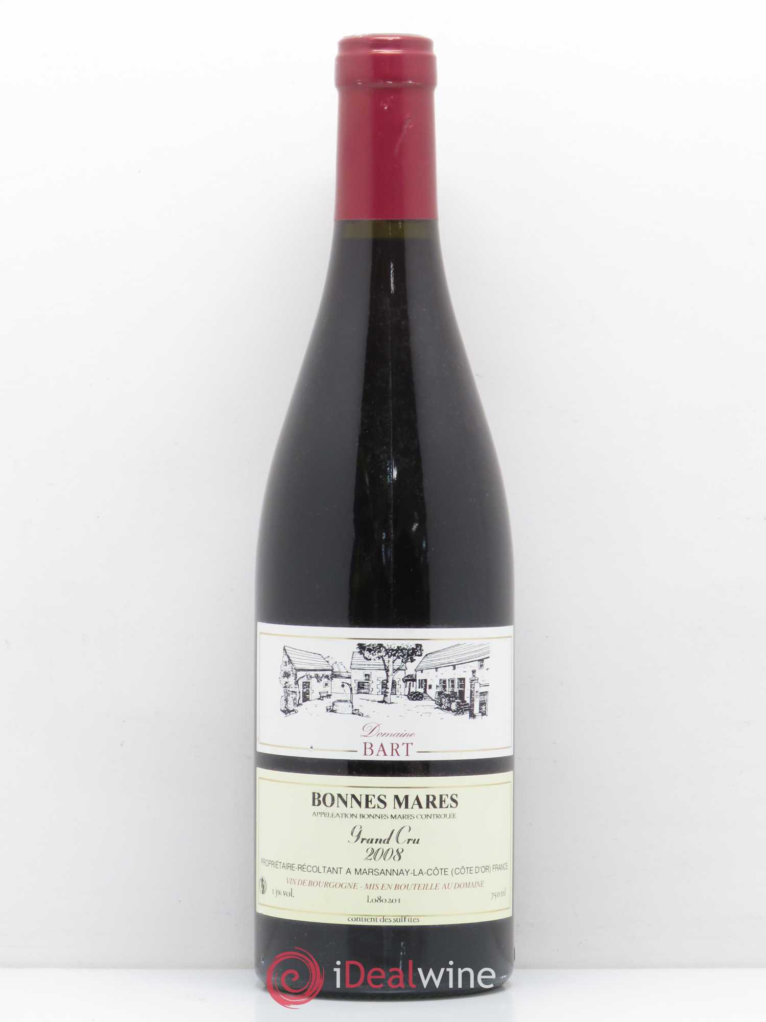 Bonnes-Mares Grand Cru Bart (Domaine) 2008 - Lot de 1 bouteille - 0