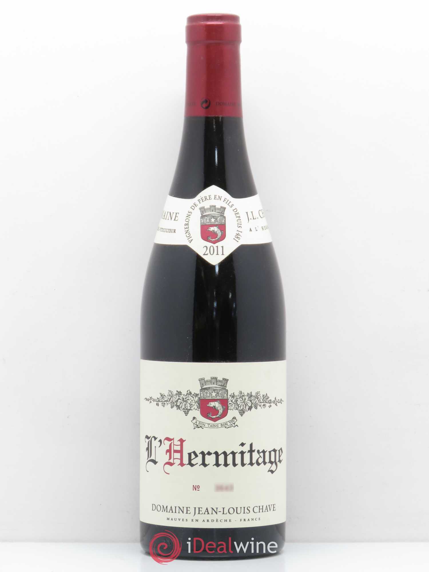 Hermitage Jean-Louis Chave 2011 - Lot de 1 bouteille - 0