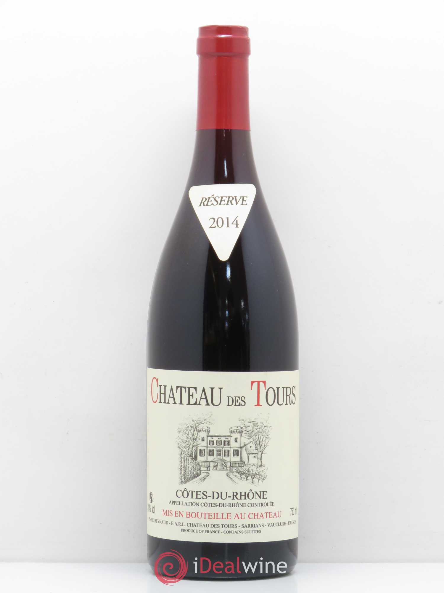 Côtes-du-Rhône Château des Tours Emmanuel Reynaud 2014 - Lot de 1 bouteille - 0