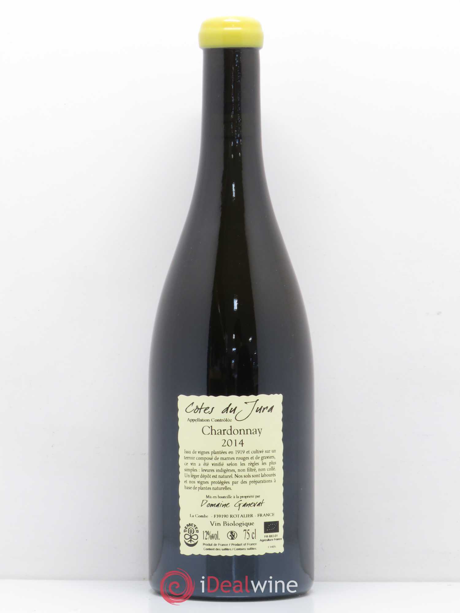 Côtes du Jura Les Grands Teppes Vieilles Vignes Jean-François Ganevat (Domaine) 2014 - Lot de 1 bouteille - 1