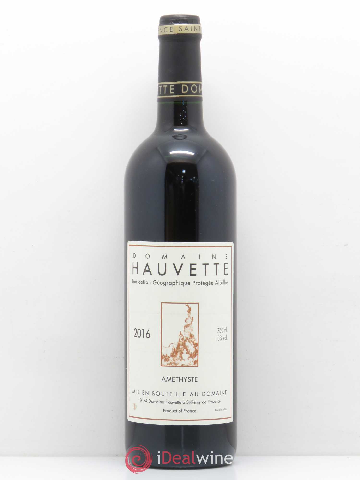 Alpilles Améthyste Hauvette (Domaine) 2016 - Lot de 1 bouteille - 0
