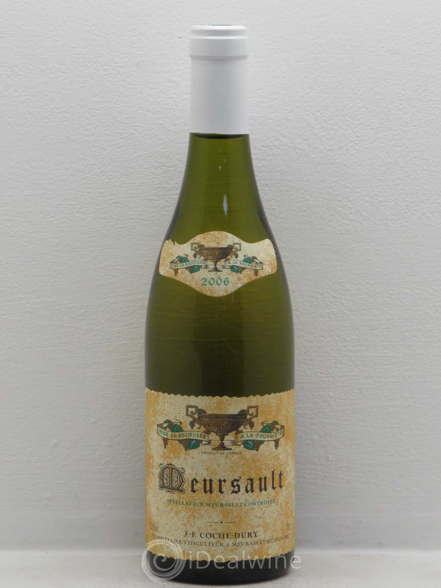 Meursault Coche Dury (Domaine) 2006 - Lot de 1 bouteille - 0